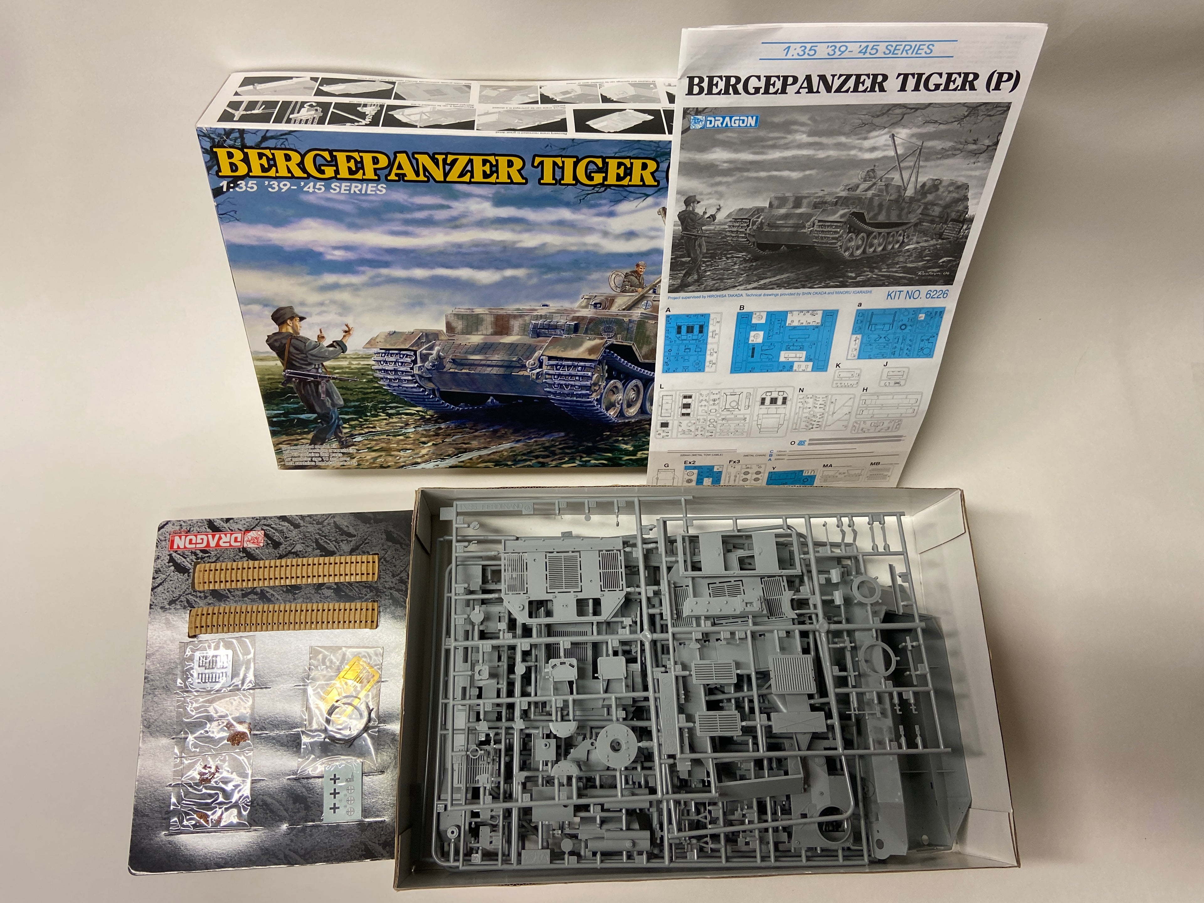 Dragon 1:35 Bergepanzer Tiger (P) 6226