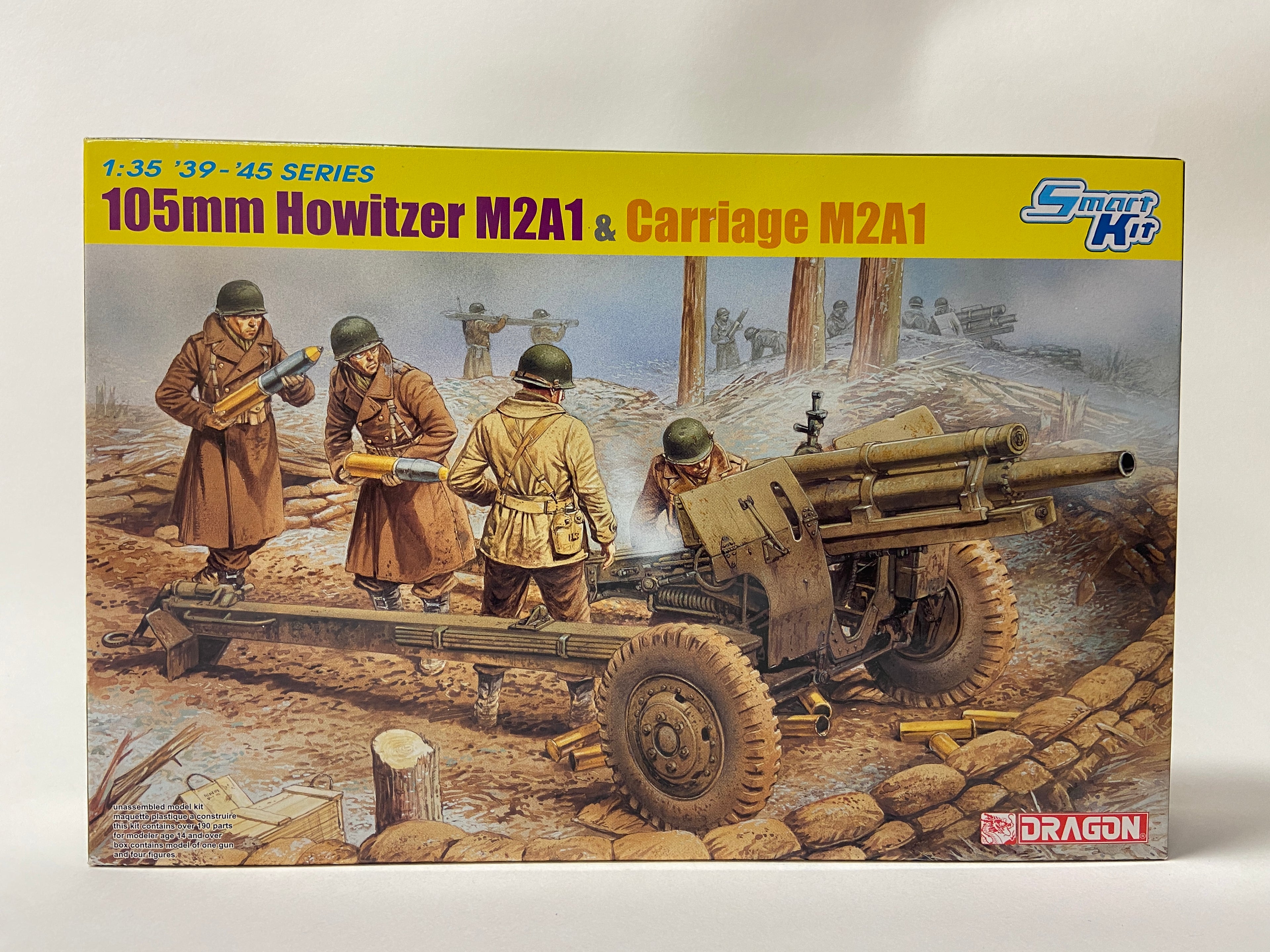 Dragon 1:35 105mm Howitzer M2A1 & Carriage M2A1 6499