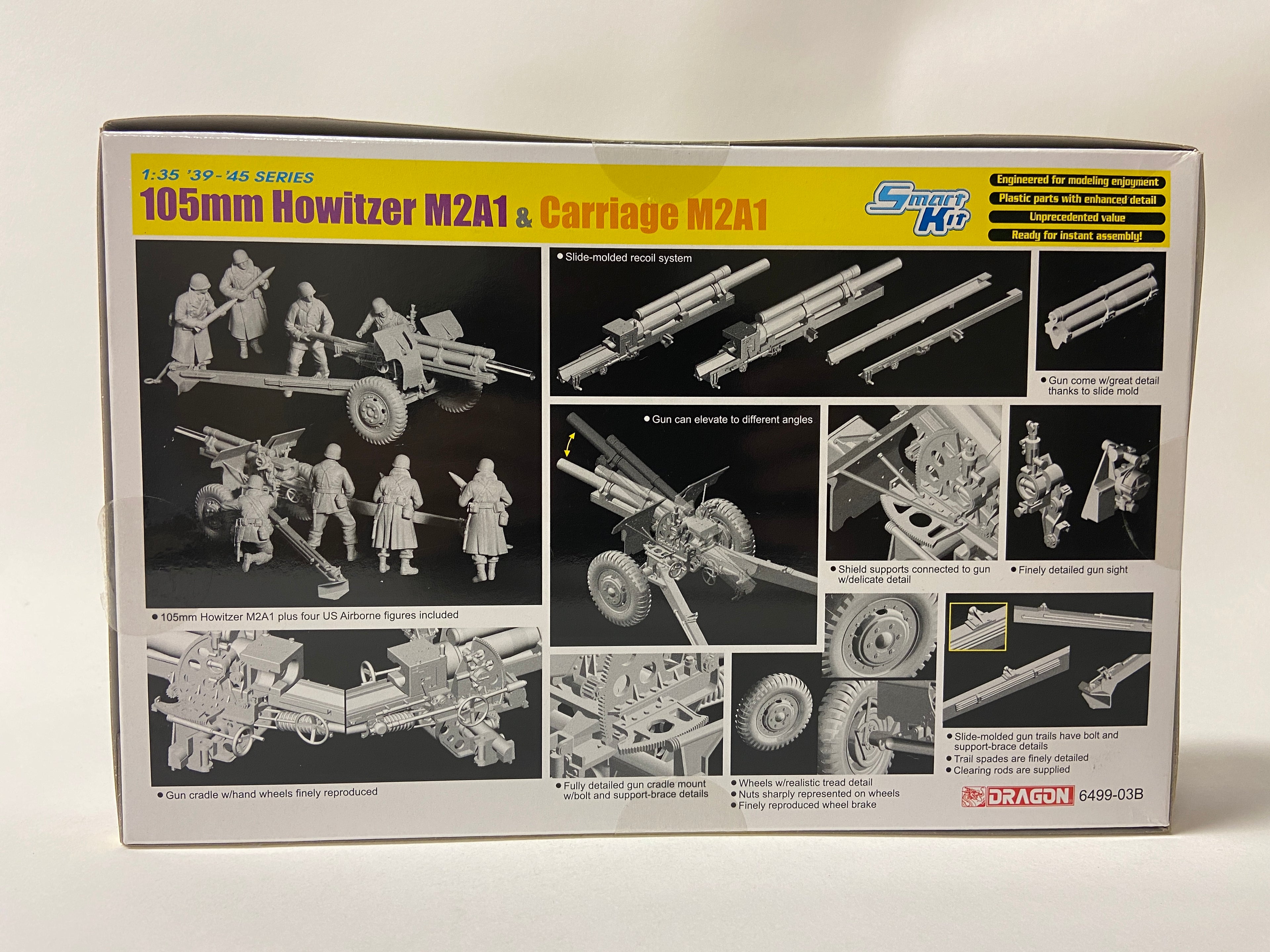 Dragon 1:35 105mm Howitzer M2A1 & Carriage M2A1 6499