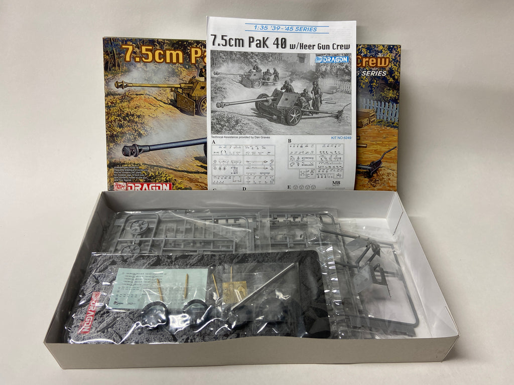 7.5cm Pak 40 w/Heer Gun Crew
