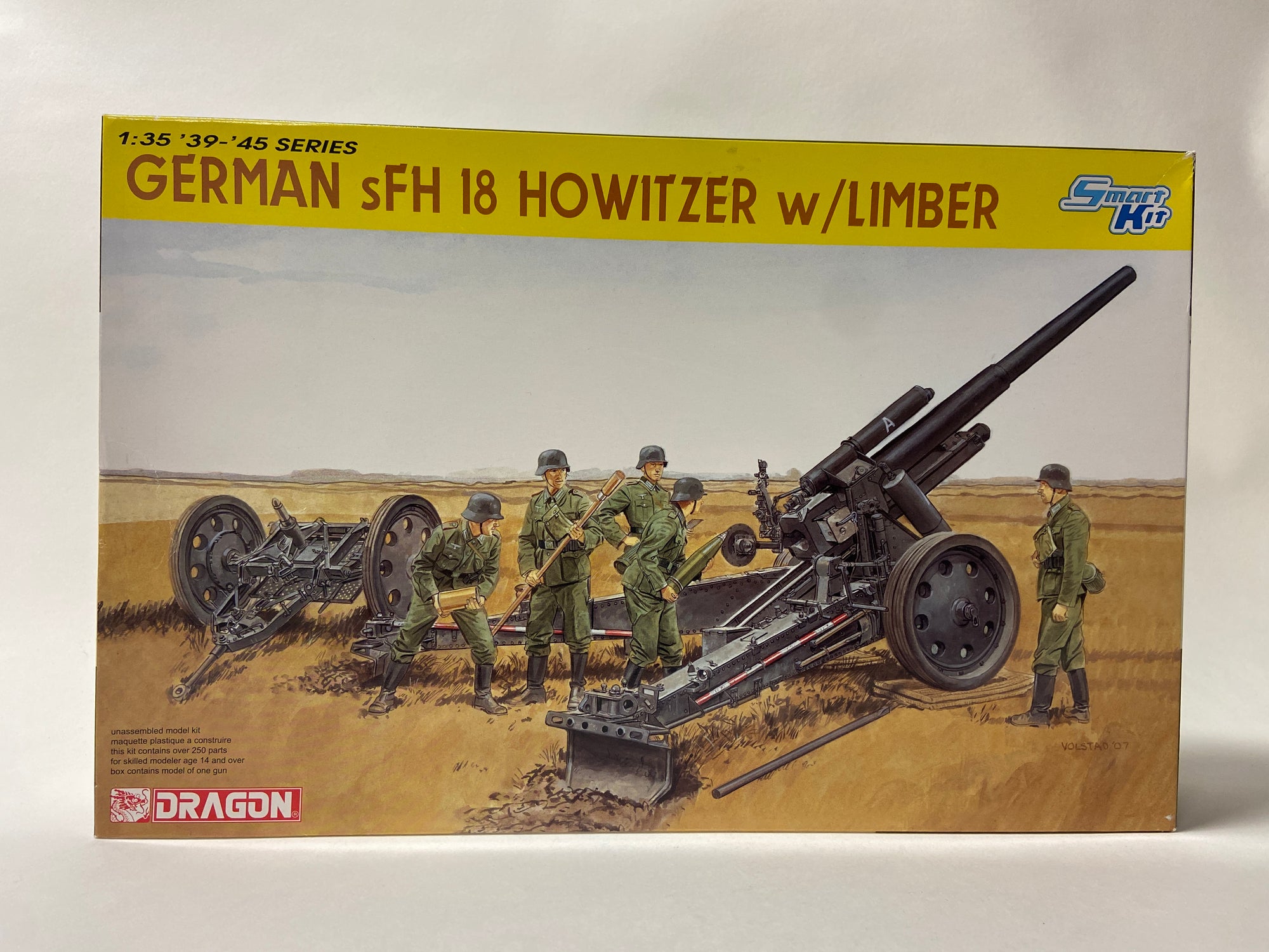 German sFH 18 Howitzer w/Limber