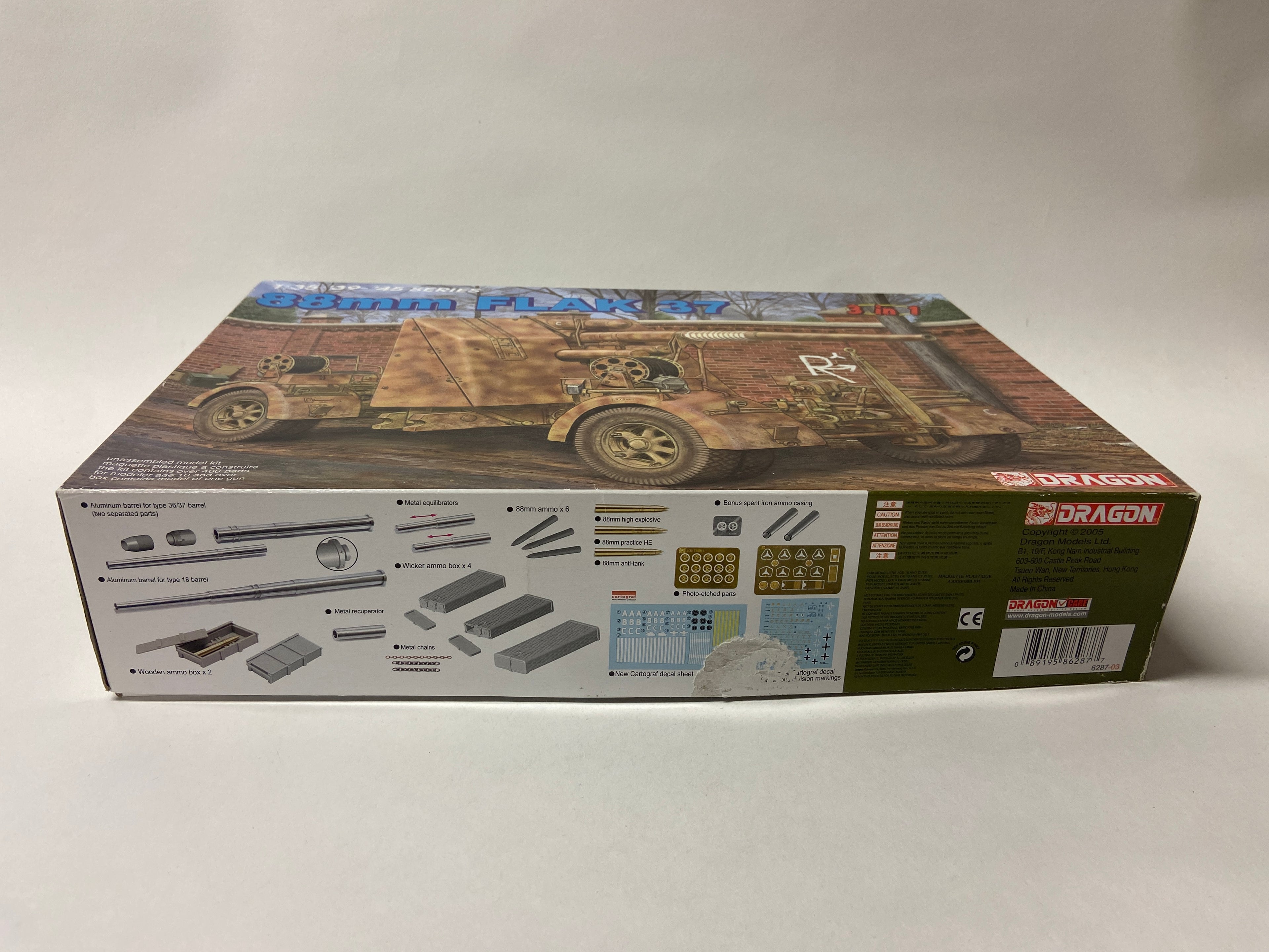 Dragon 1:35 88mm Flak 37 6287