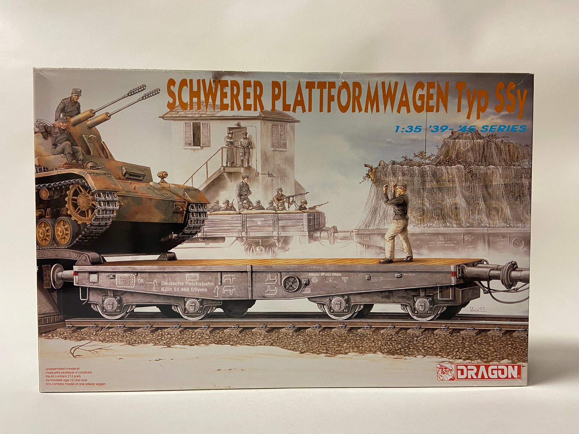 Schwerer Plattformwagen Typ Ssy