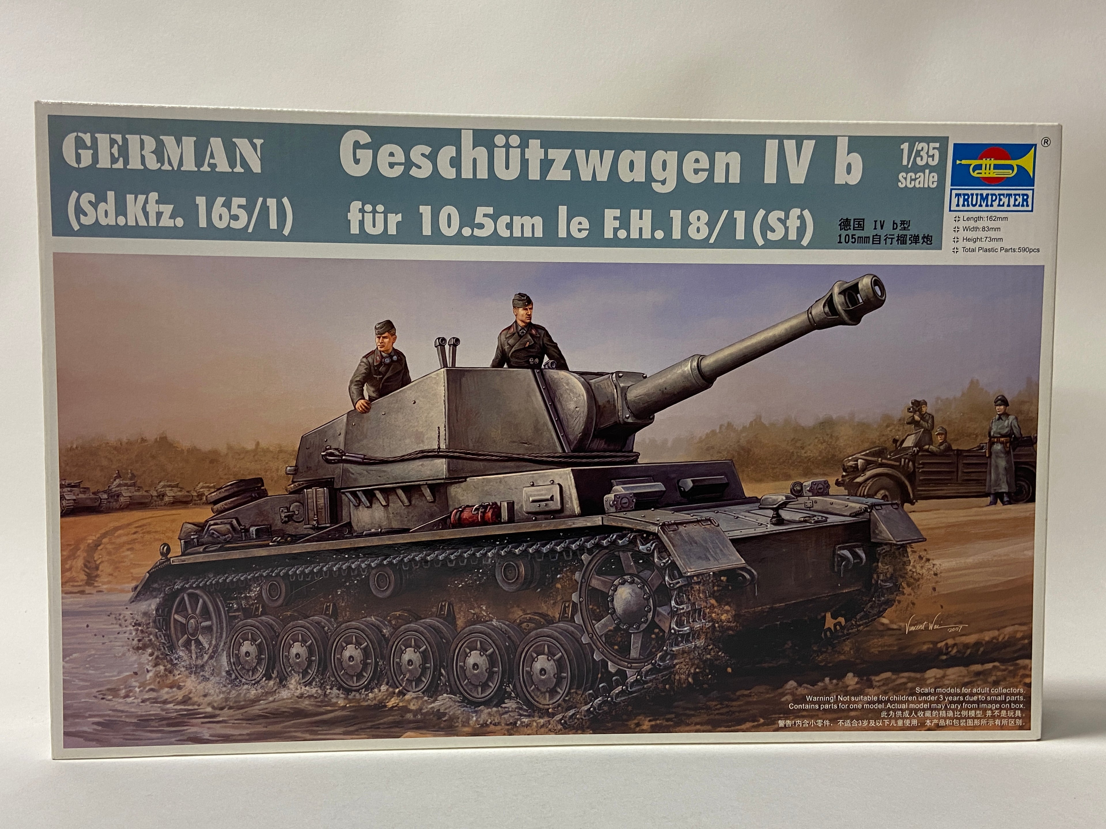 Trumpeter 1:35 German Geschützwagen IV b (Sd.Kfz. 165/1) 00374
