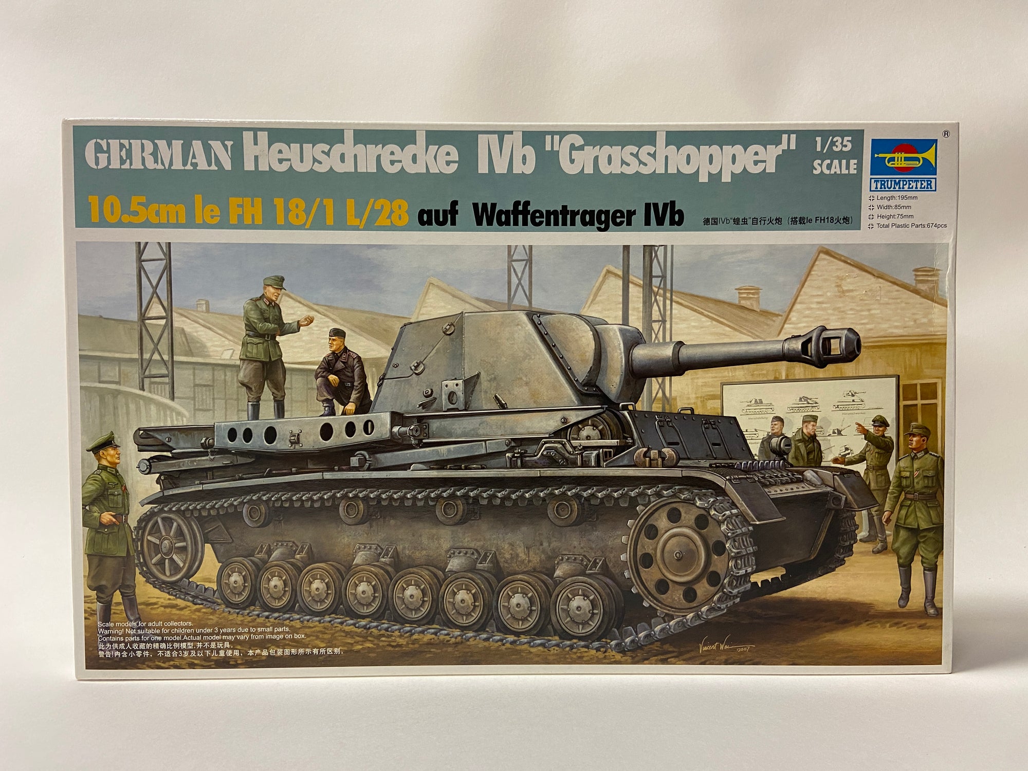 German Heuschrecke Ivb "Grasshopper" 10.cm le FH 18/1 L/28