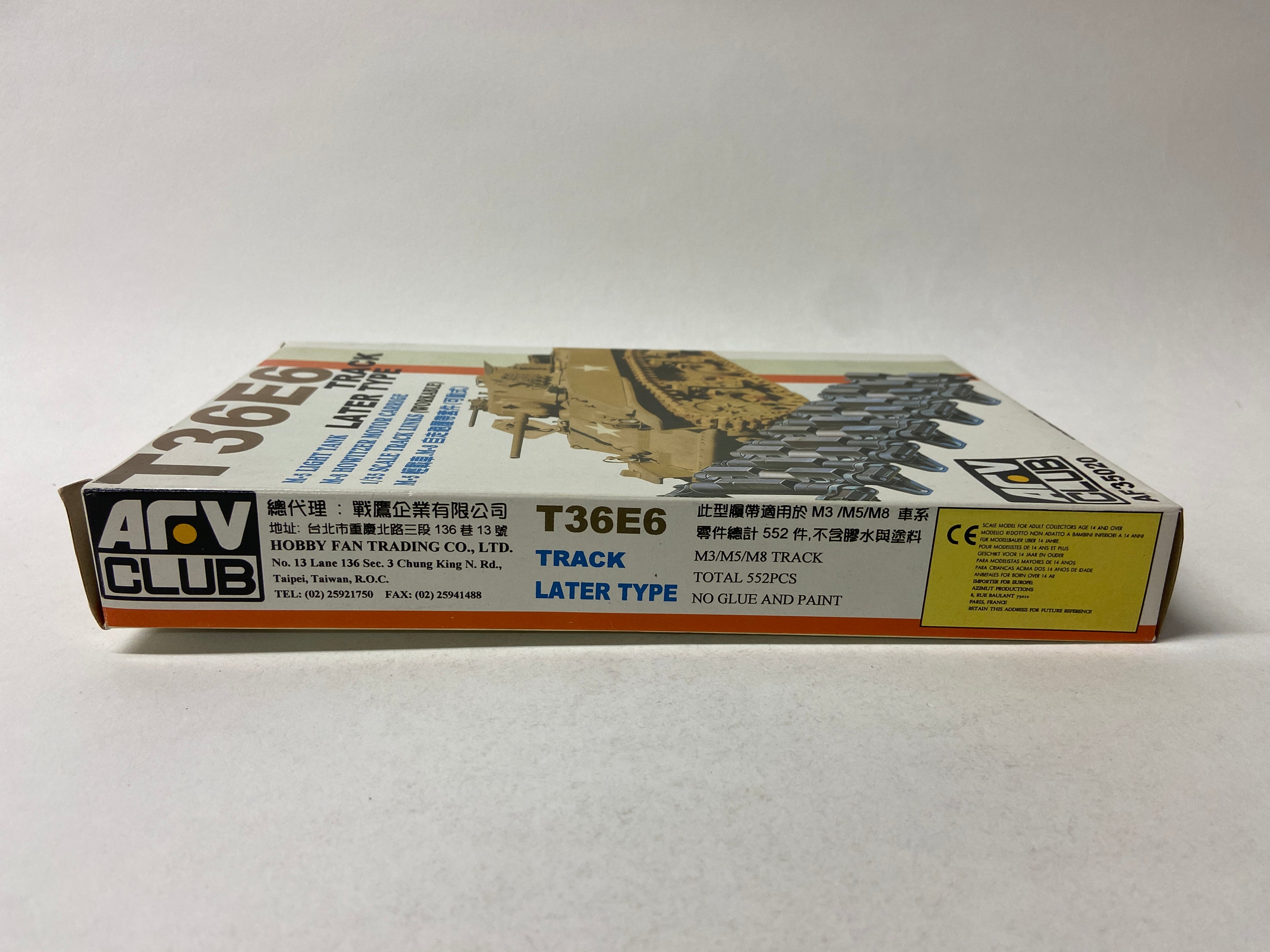 AFV Club 1:35 T36E6 Track links (Workable) AF35020
