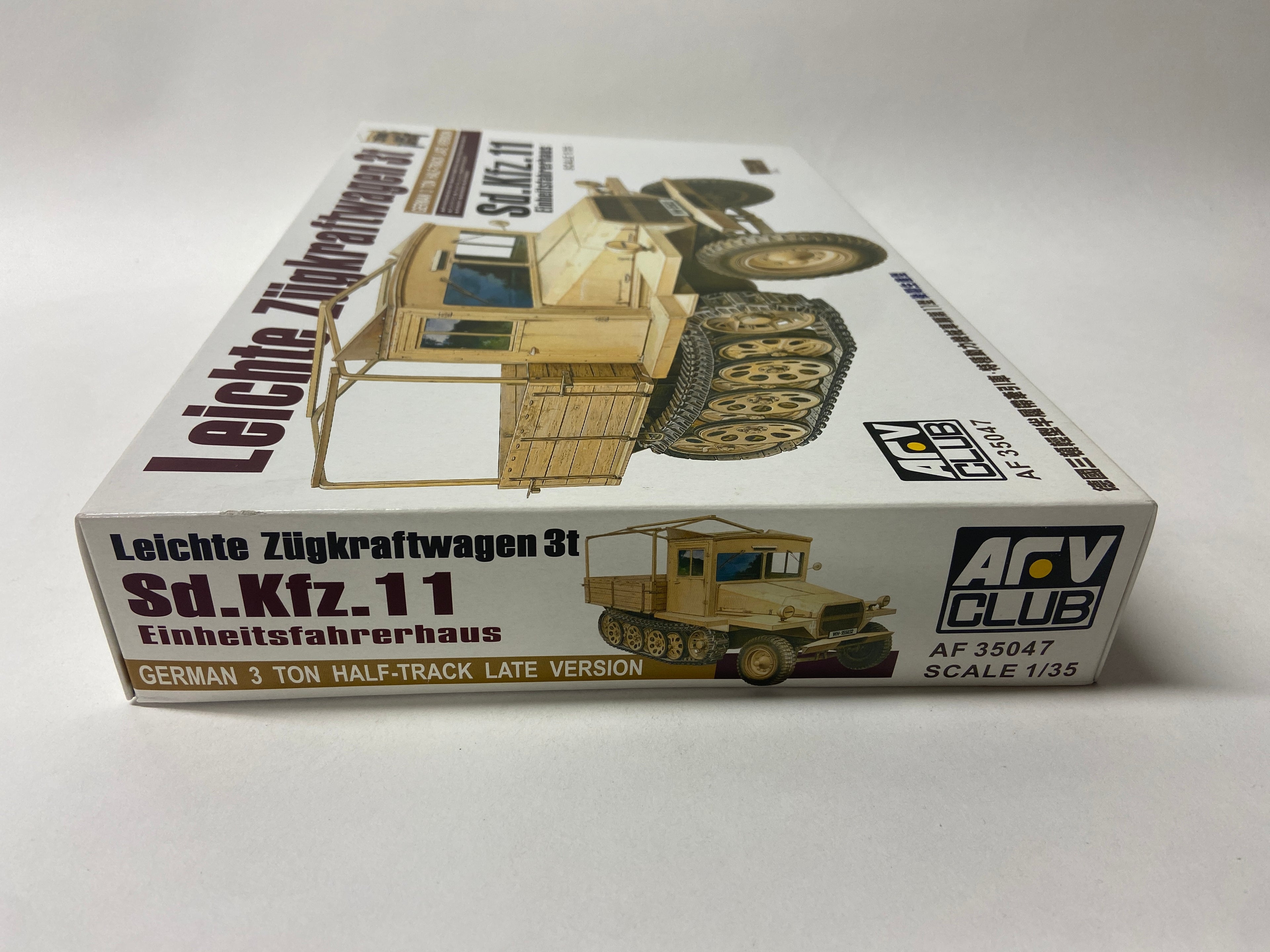 AFV Club 1:35 Leichte Zugkraftwagen 3t Sd. Kfz. 11 Einheitsfahrerhaus AF35047