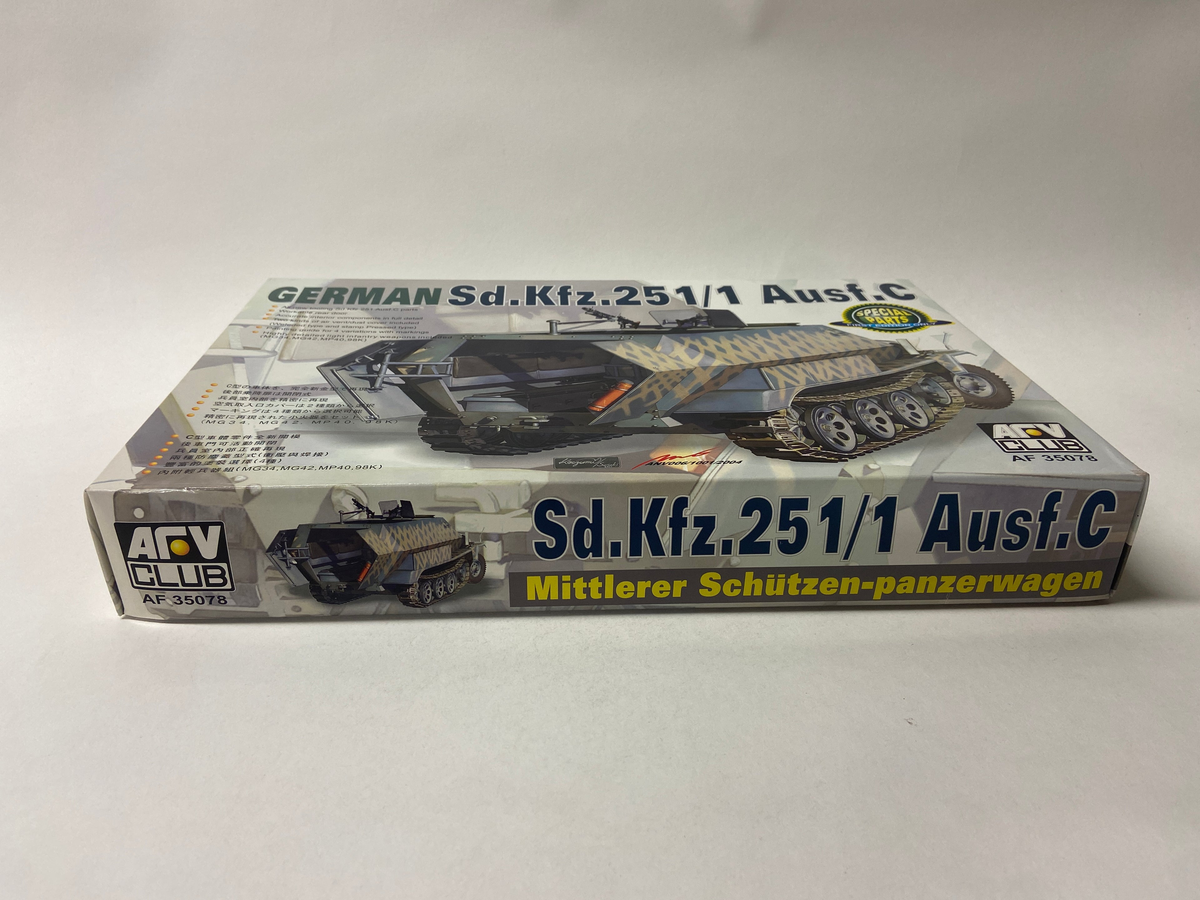 AFV Club 1:35 German Sd.Kfz. 251/1 Ausf. C AF35078