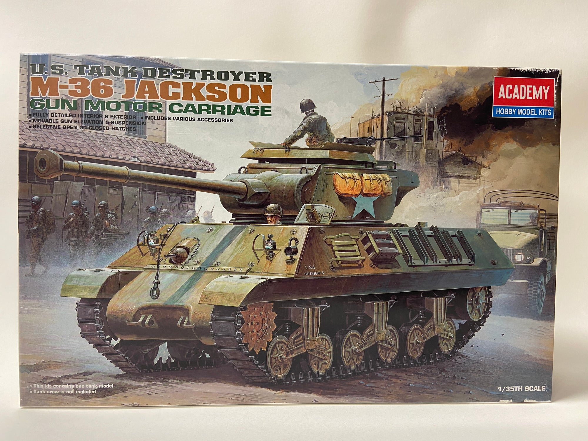 U.S. Tank Destroyer M-36 Jackson Gun Motor Carriage