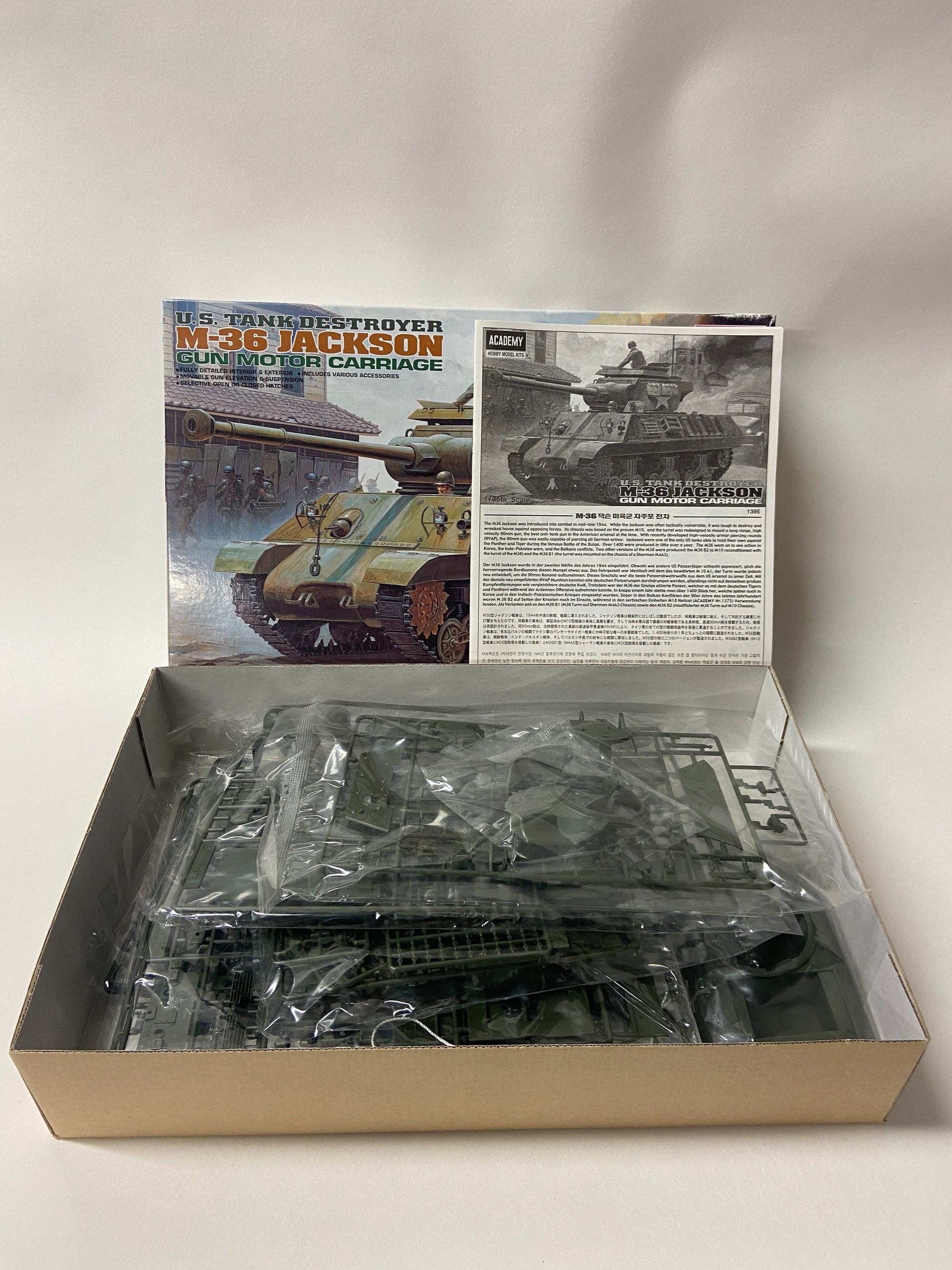 U.S. Tank Destroyer M-36 Jackson Gun Motor Carriage