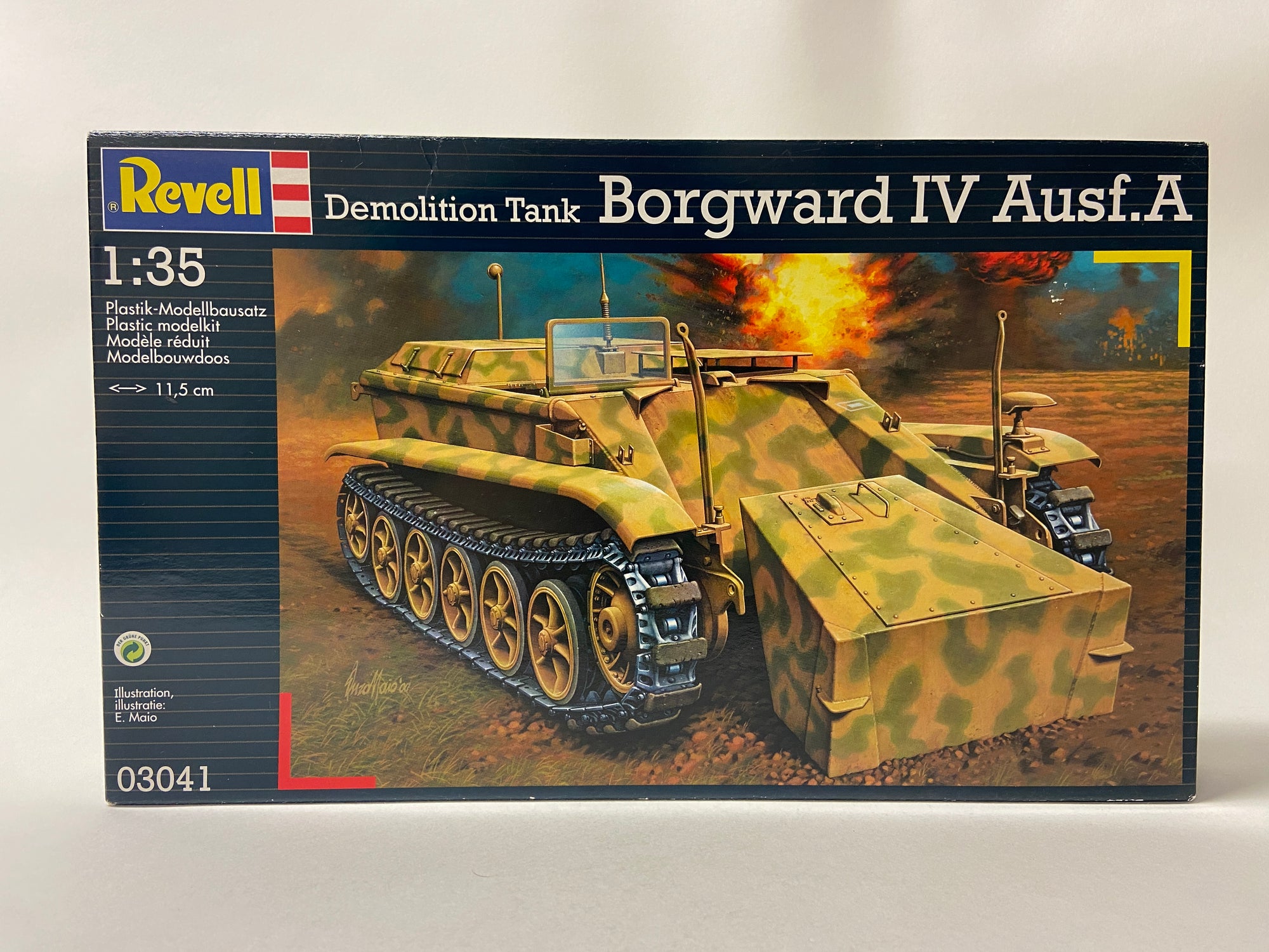 Demolition Tank Borgward IV Ausf. A