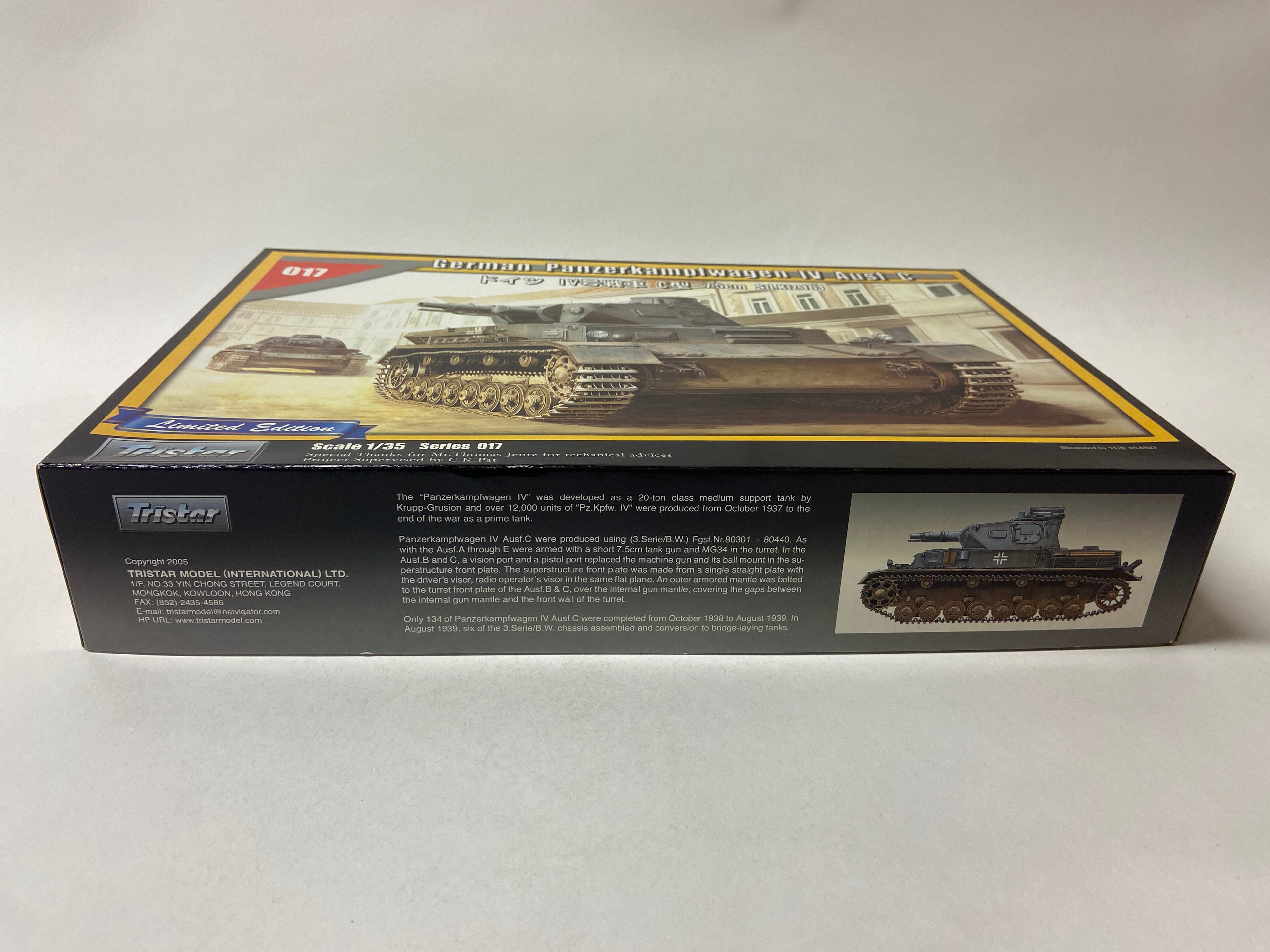 Tristar 1:35 German Panzerkampfwagen IV Ausf. C 35017
