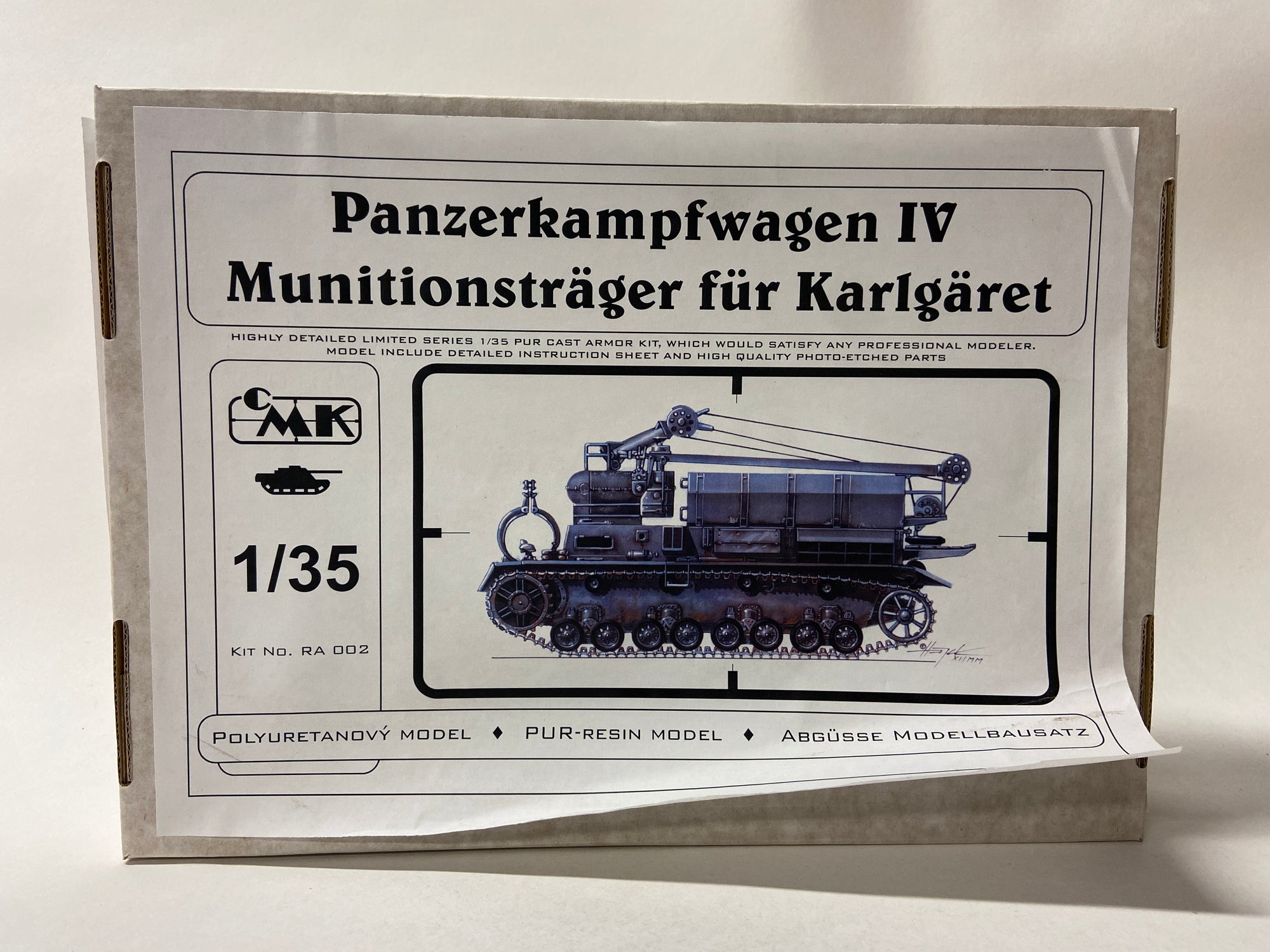 Panzerkampfwagen IV Munitionsträger für Karlgäret
