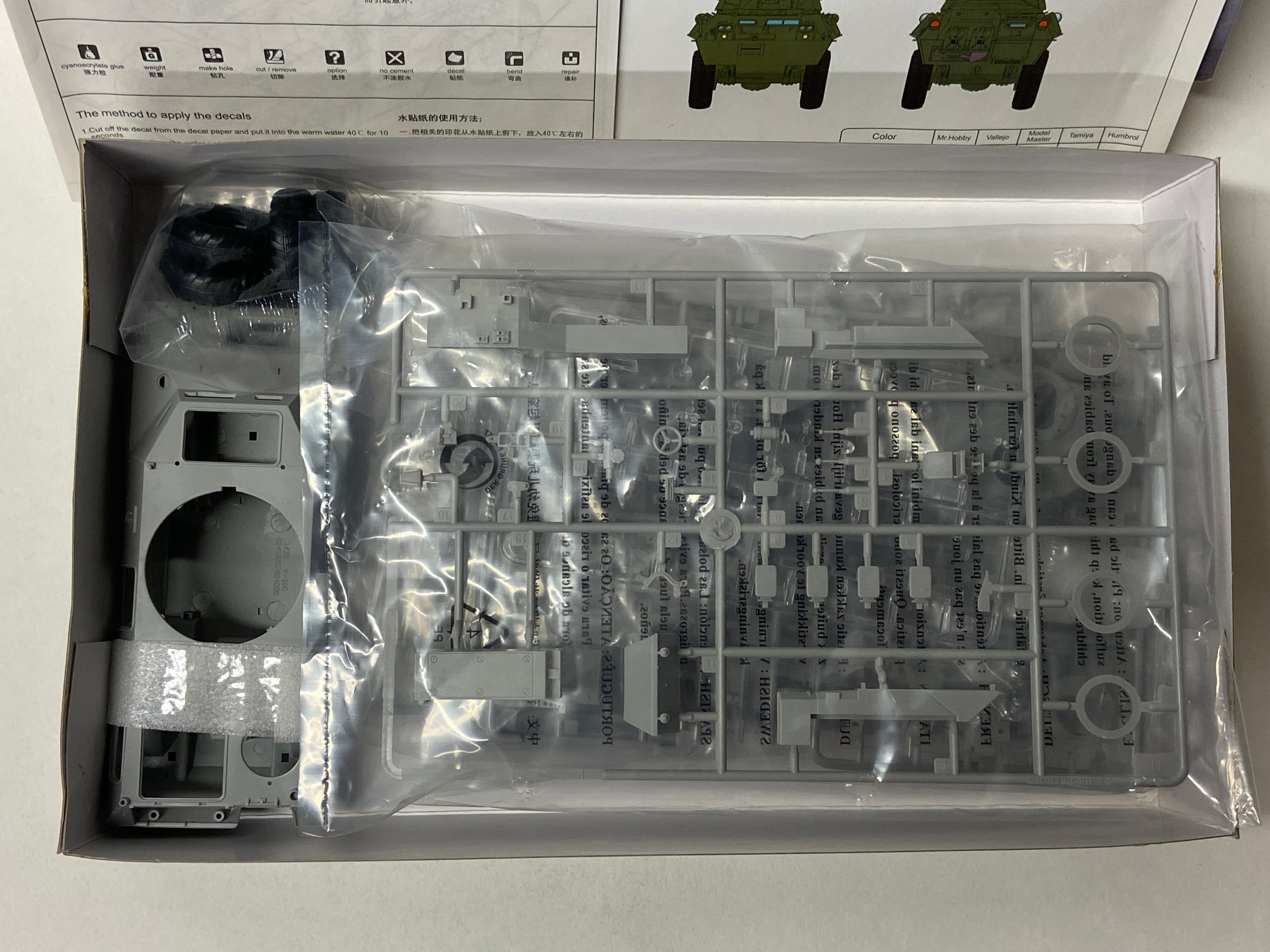 HobbyBoss 1:35 V-150 Commando w/20mm Cannon 82420
