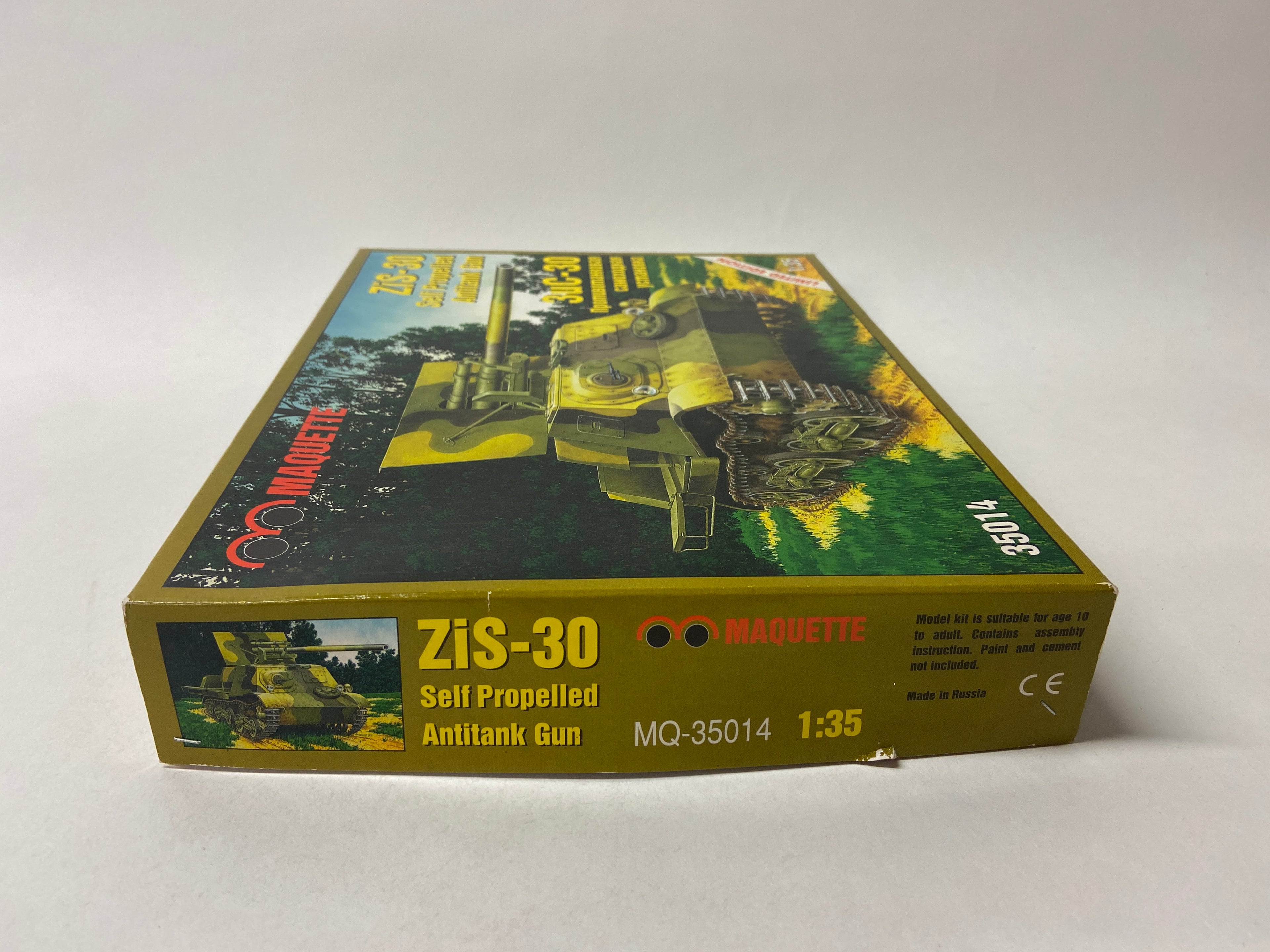 Maquette 1:35 ZiS-30 Self Propelled Antitank Gun MQ-35014