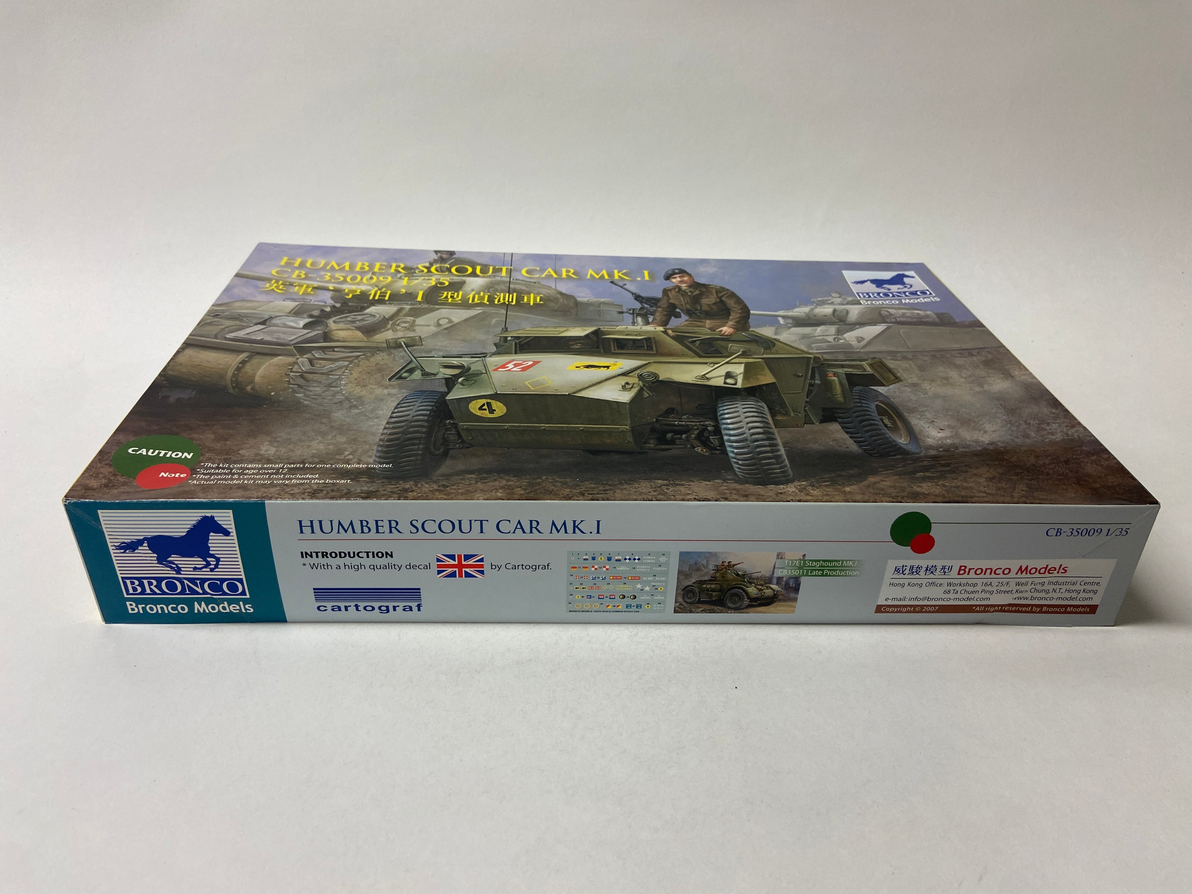 Bronco Models 1:35 Humber Scout Car Mk.I CB-35009