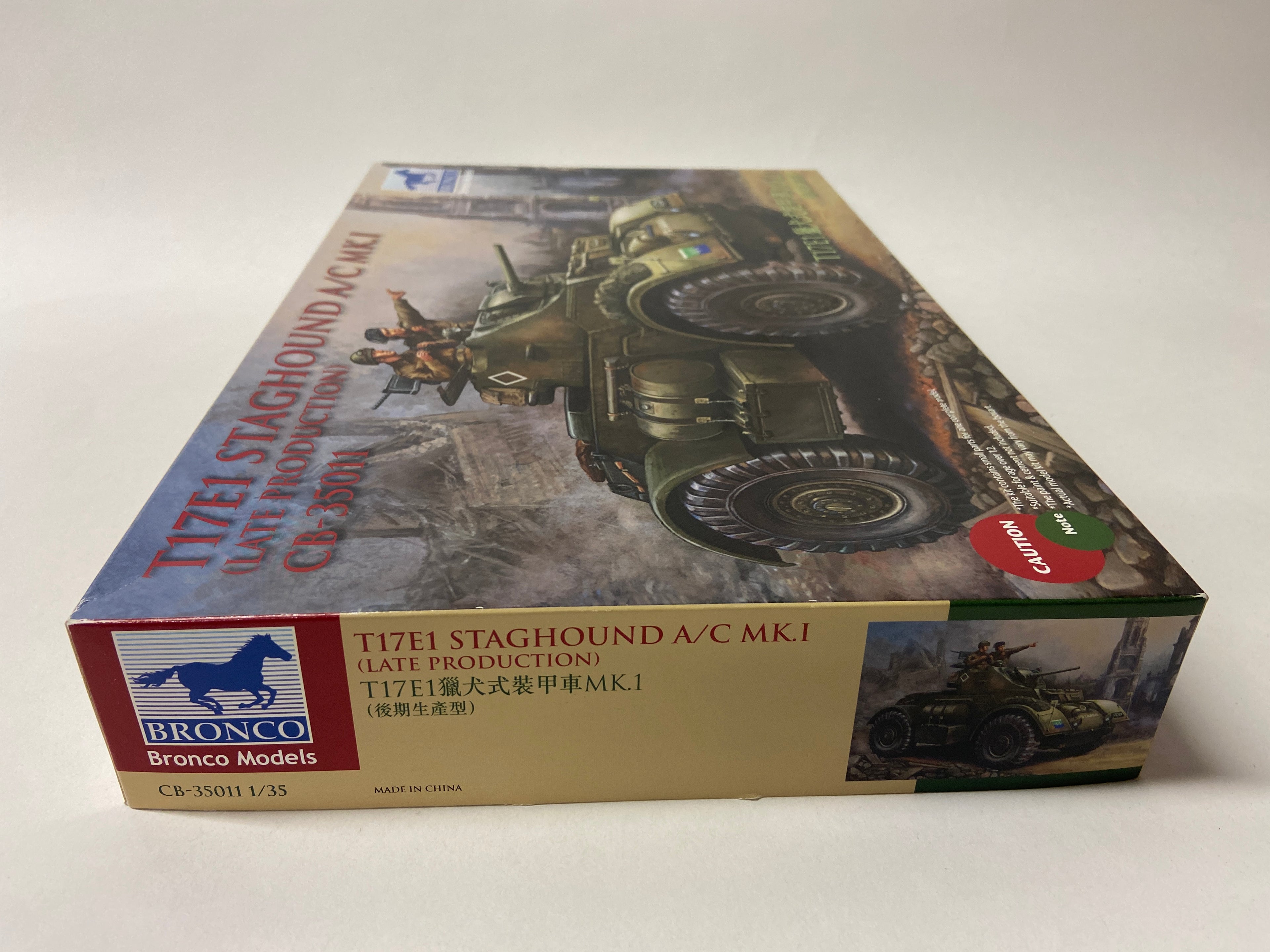 Bronco Models 1:35 T17E1 Staghound A/C Mk.I (Late Production) CB-35011