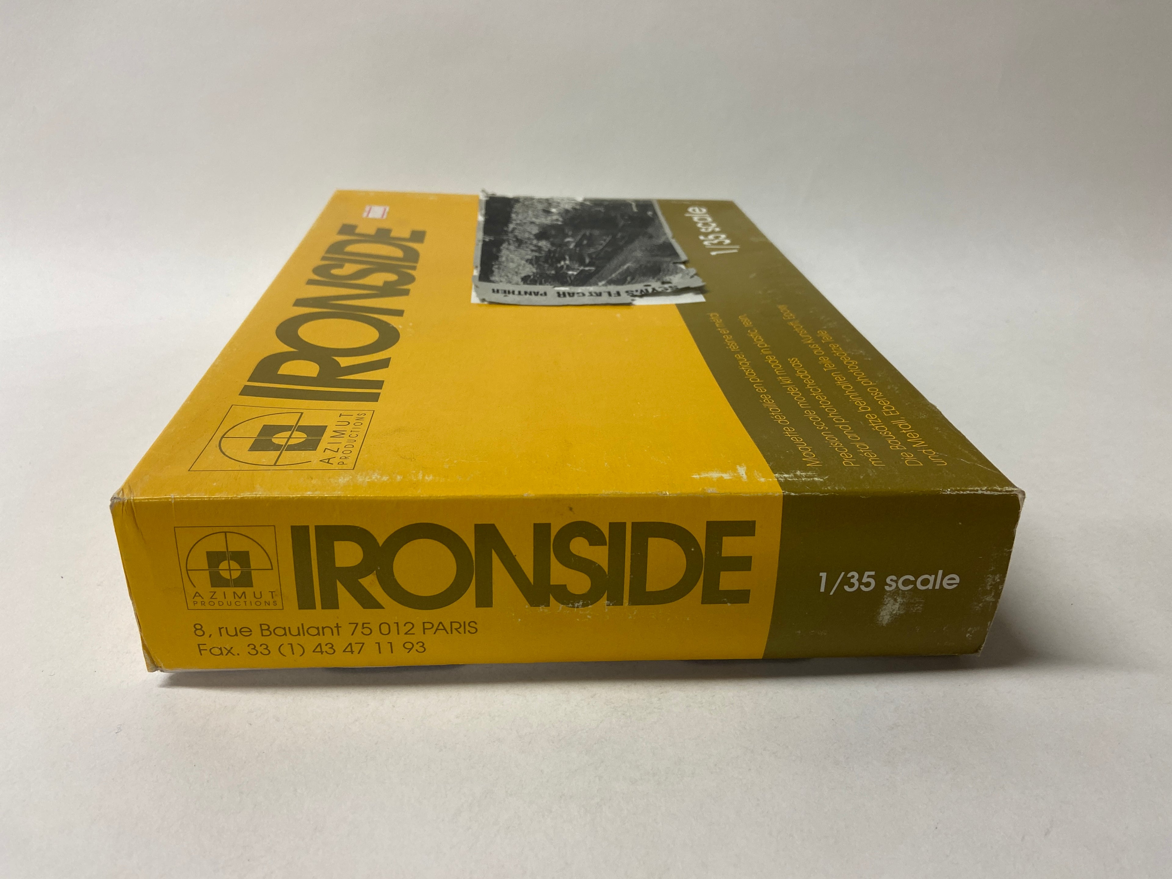 Azimut-Ironside 1:35 SSYMS Flatcar Panther IR027
