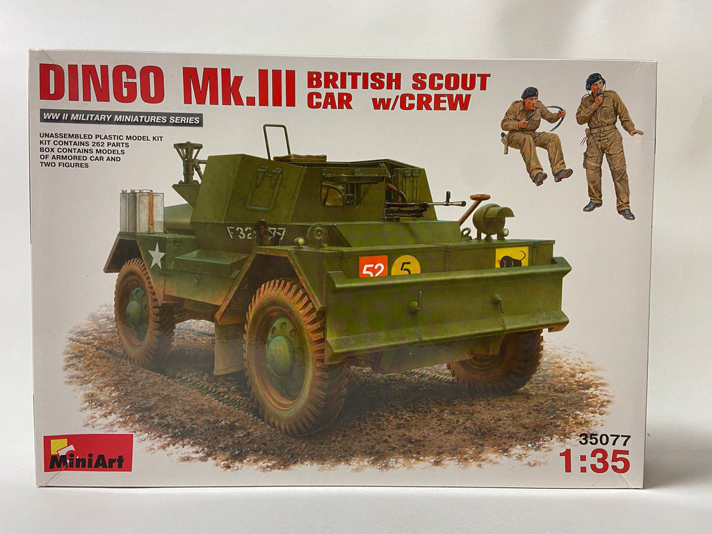 Dingo Mk.III British Scout Car w/Crew