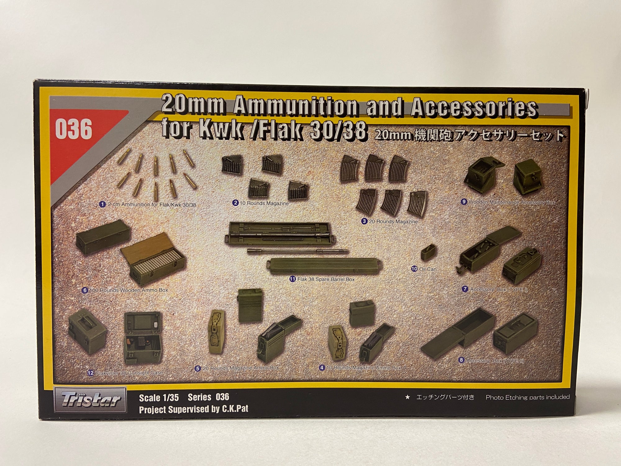 20mm Ammunition and Accessories for Kwk/Flak 30/38