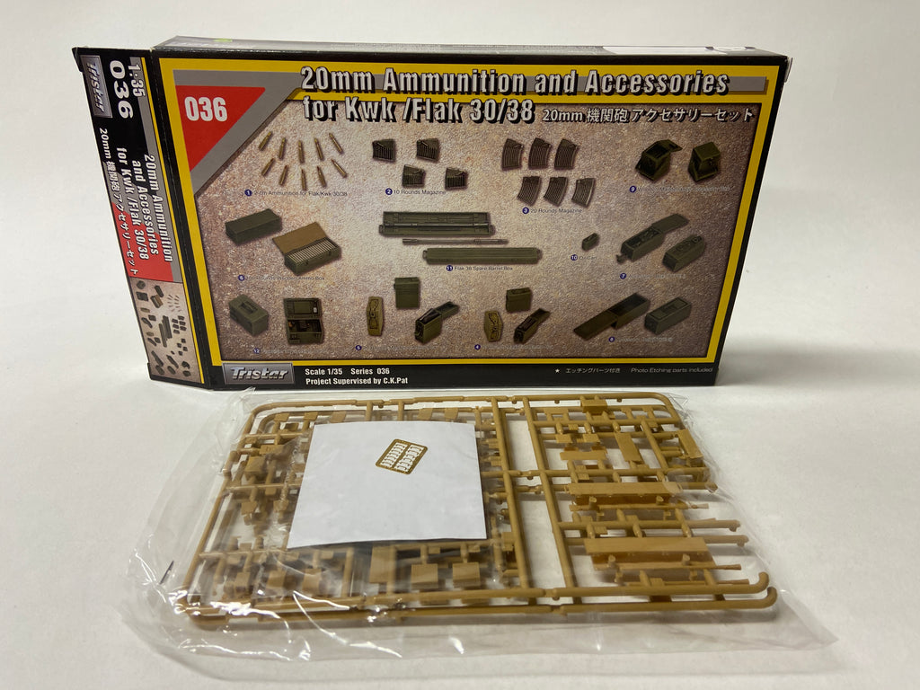 20mm Ammunition and Accessories for Kwk/Flak 30/38