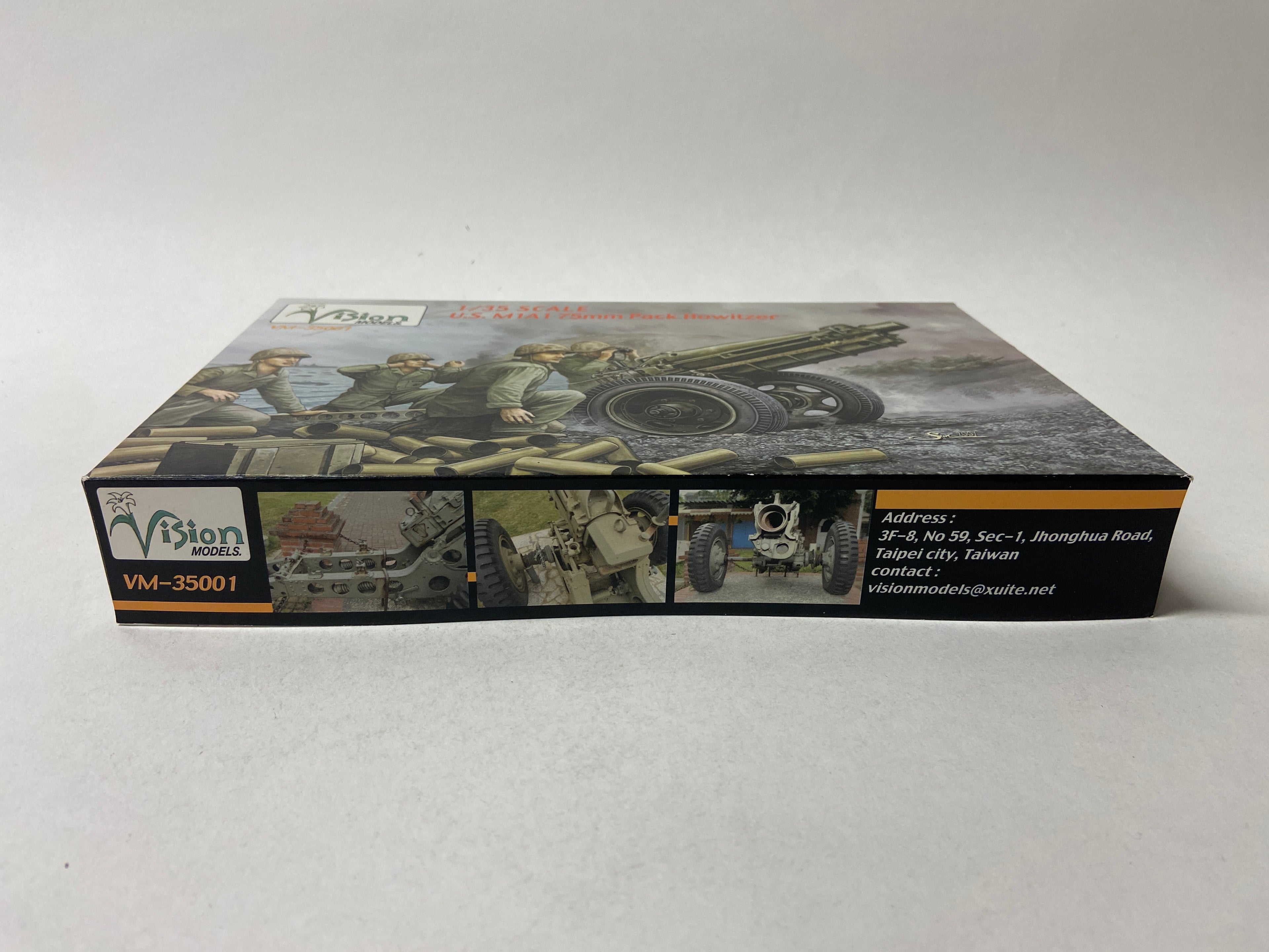 Vision Models 1:35 U.S. M1A1 75mm Pack Howitzer VM-35001
