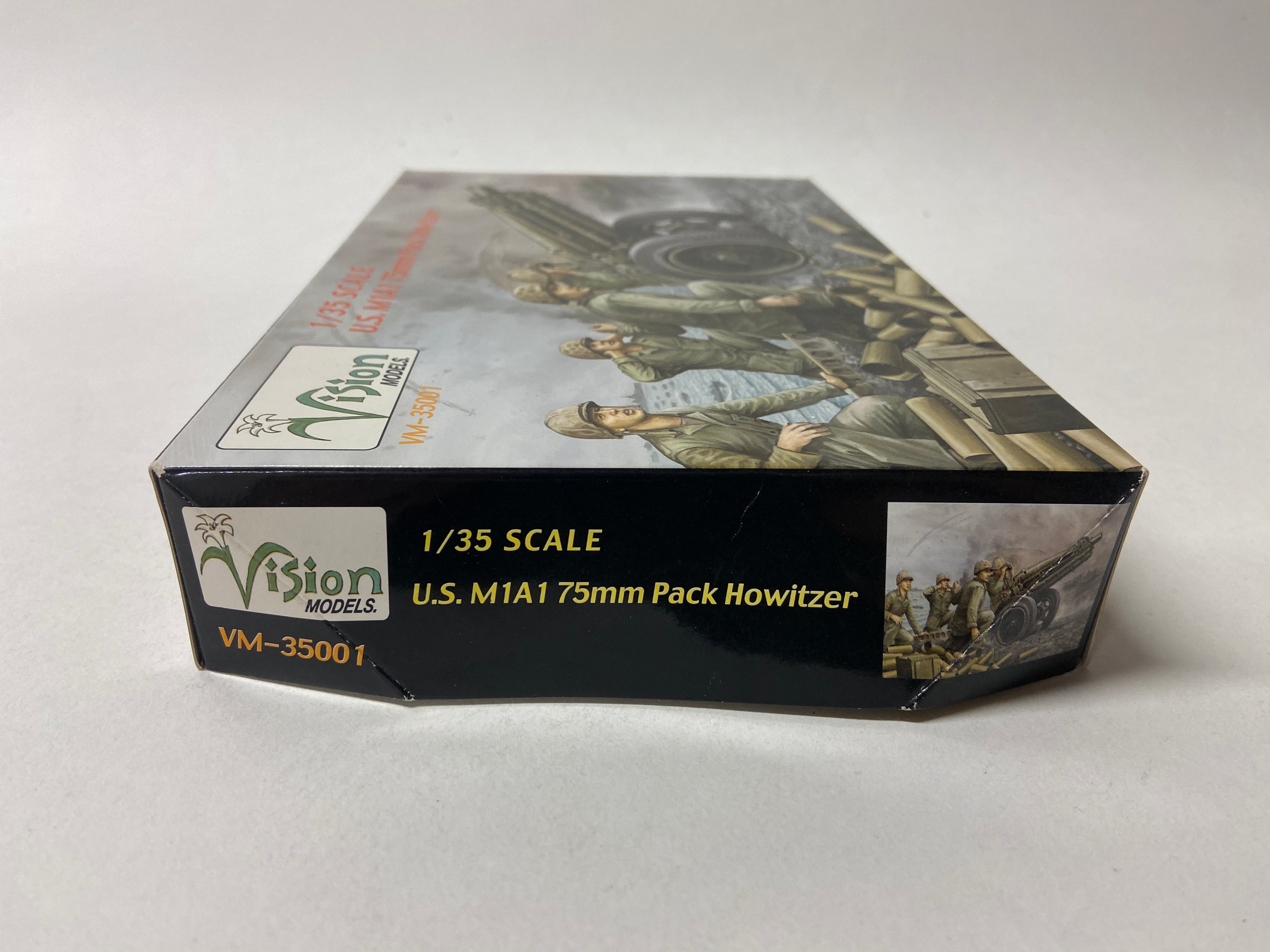 Vision Models 1:35 U.S. M1A1 75mm Pack Howitzer VM-35001