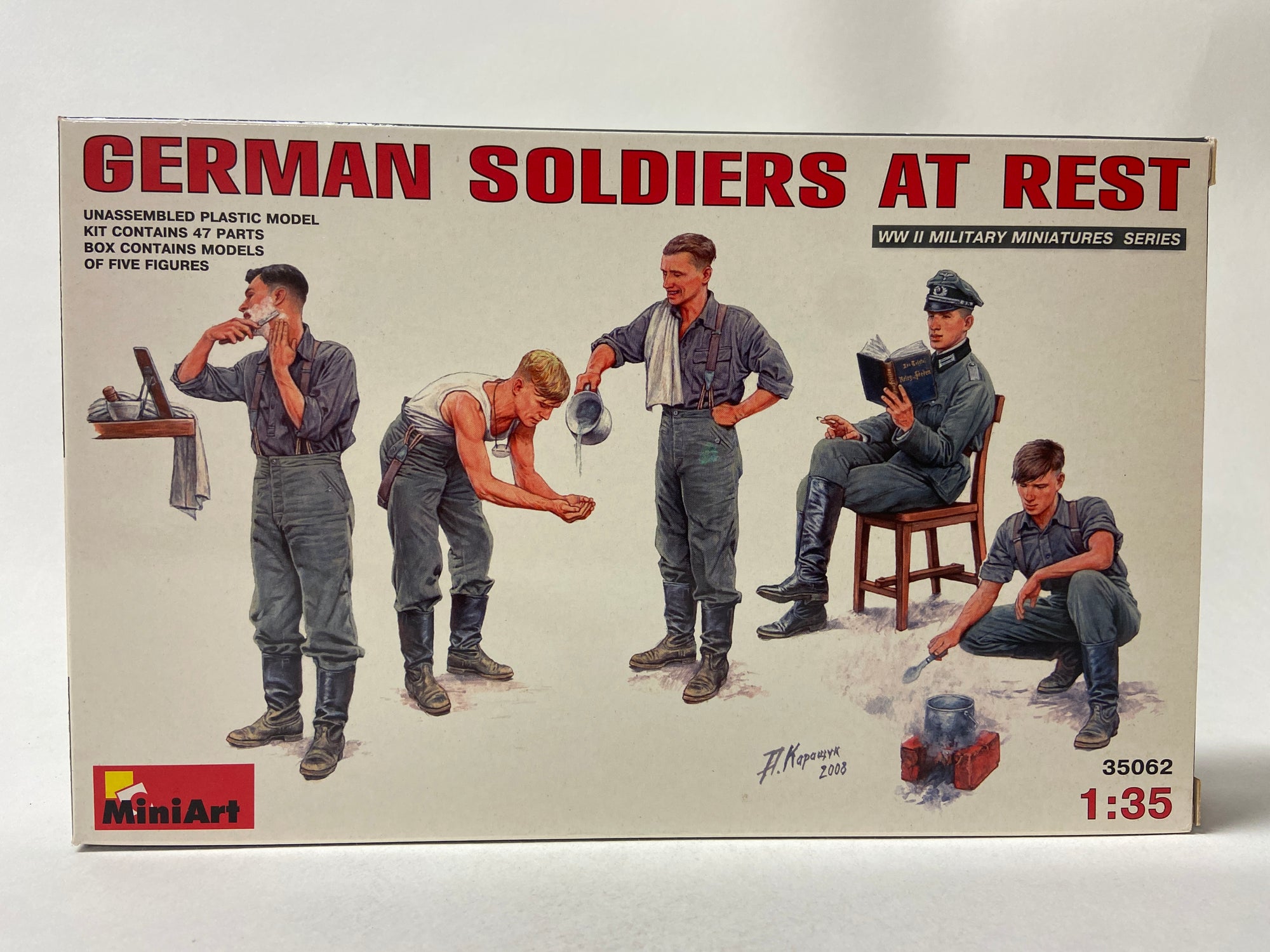 German Soldiers at Rest