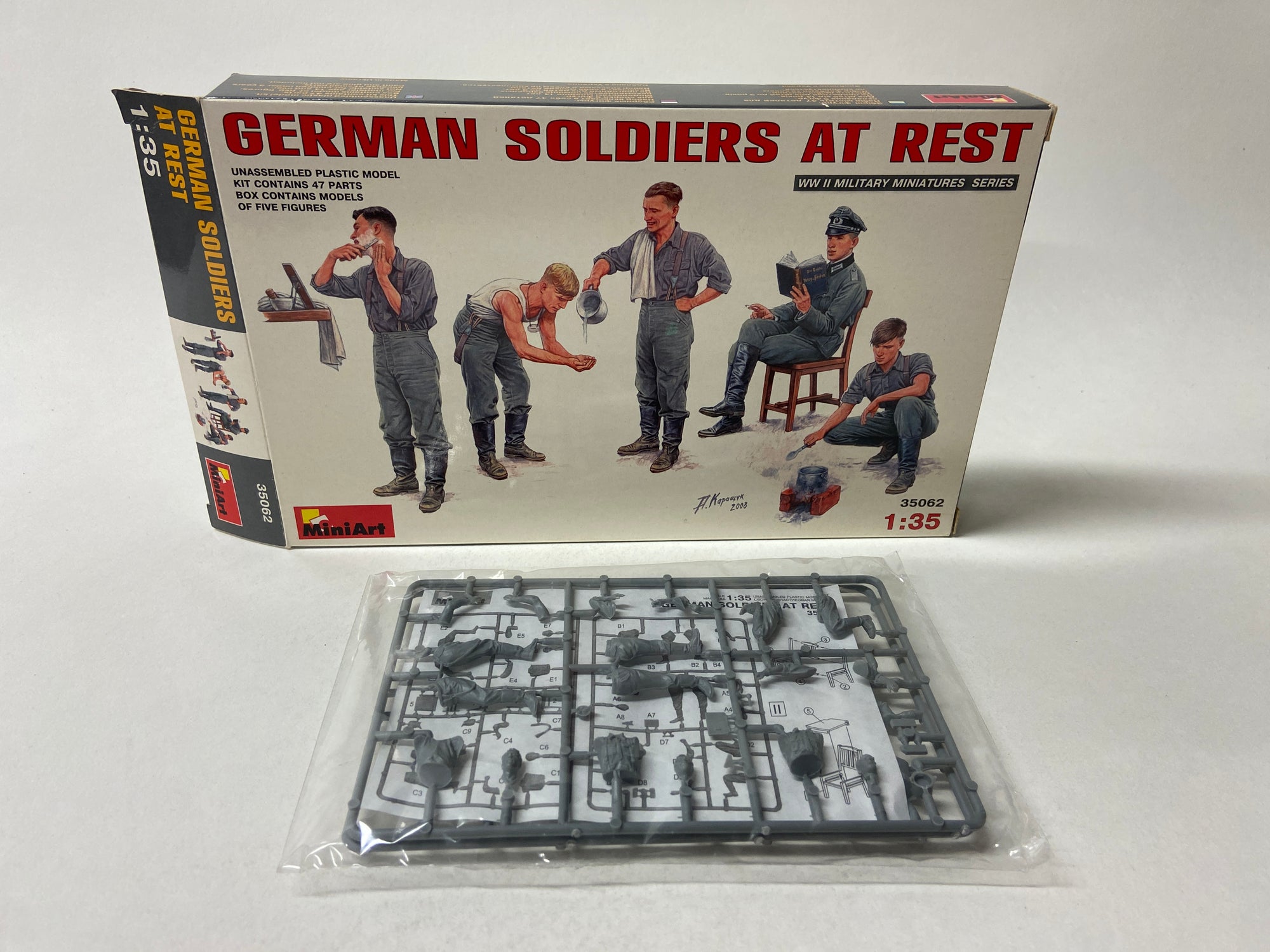 German Soldiers at Rest