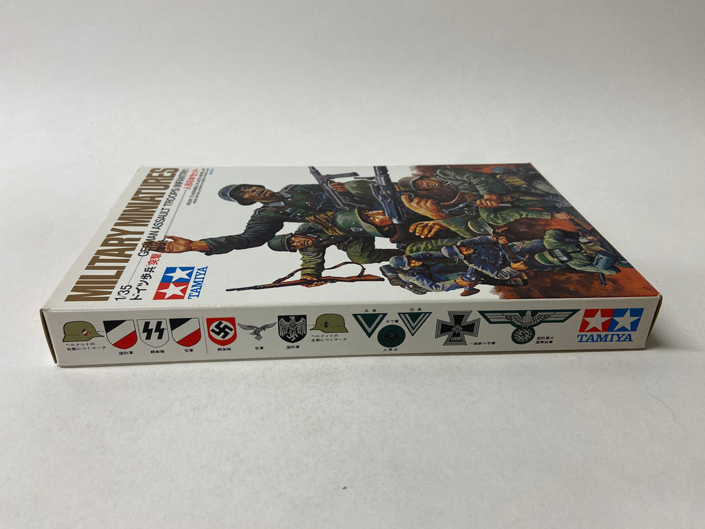Military Miniatures German Assault Troops Infantry