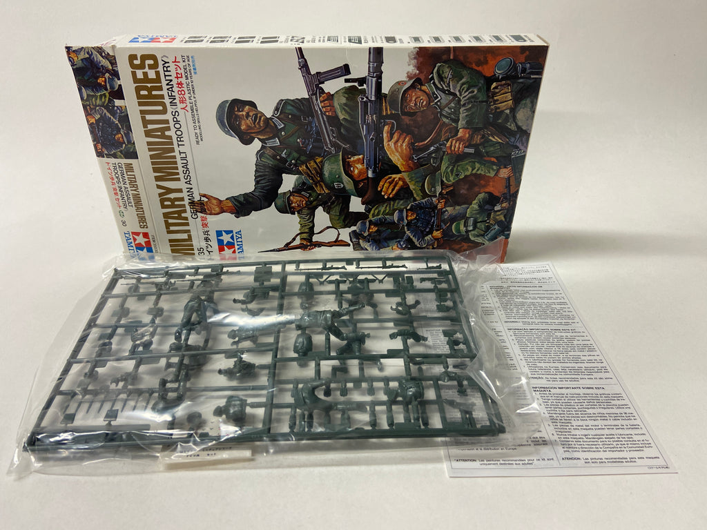 Military Miniatures German Assault Troops Infantry