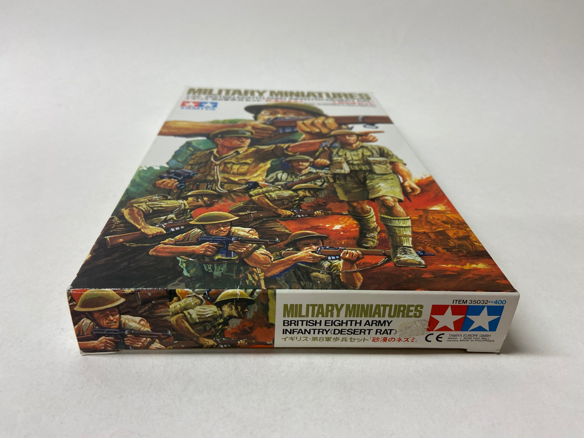 Military Miniatures British Eight Army Infantry Desert Rat