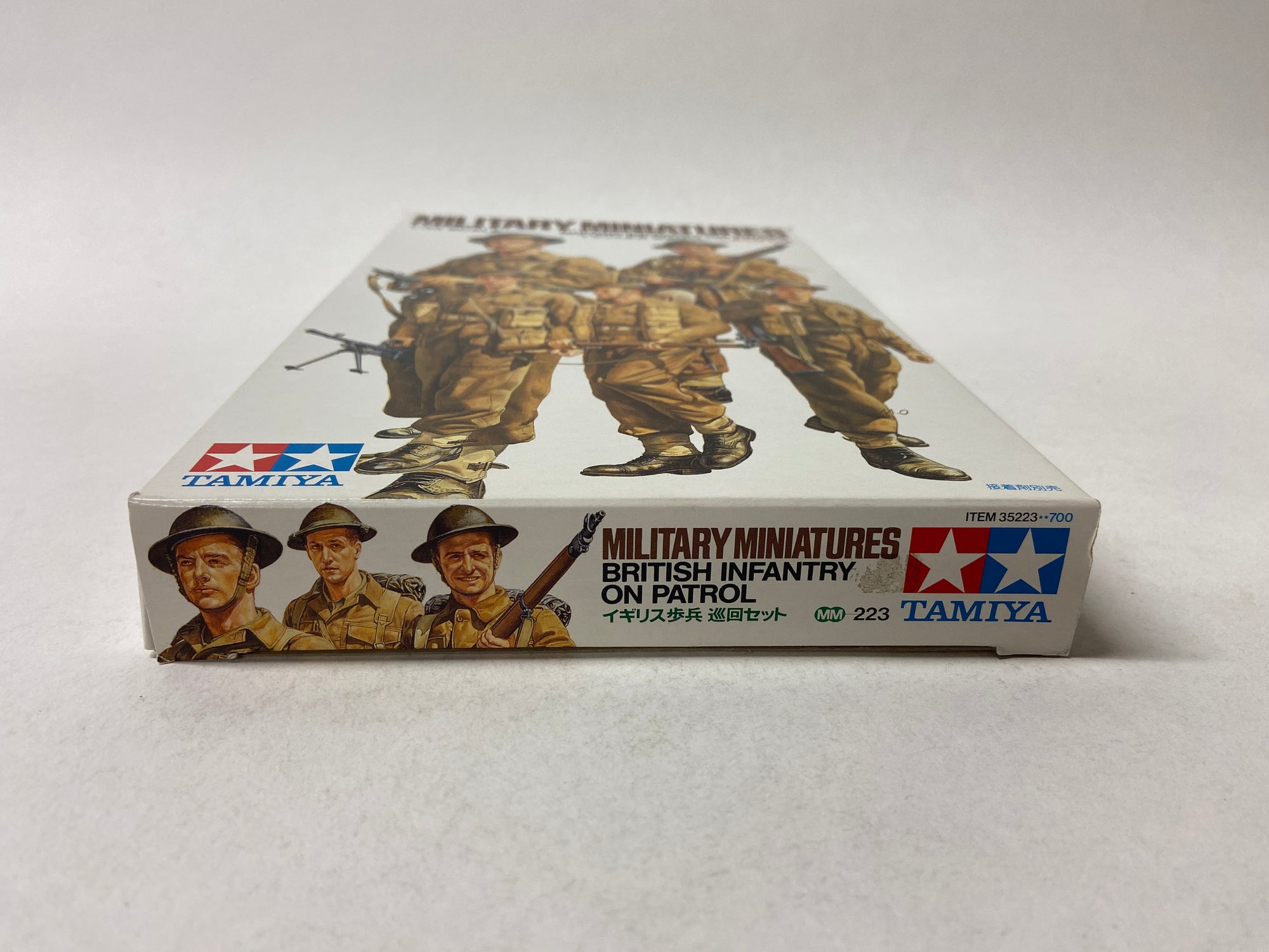 Military Miniatures British Infantry on Patrol