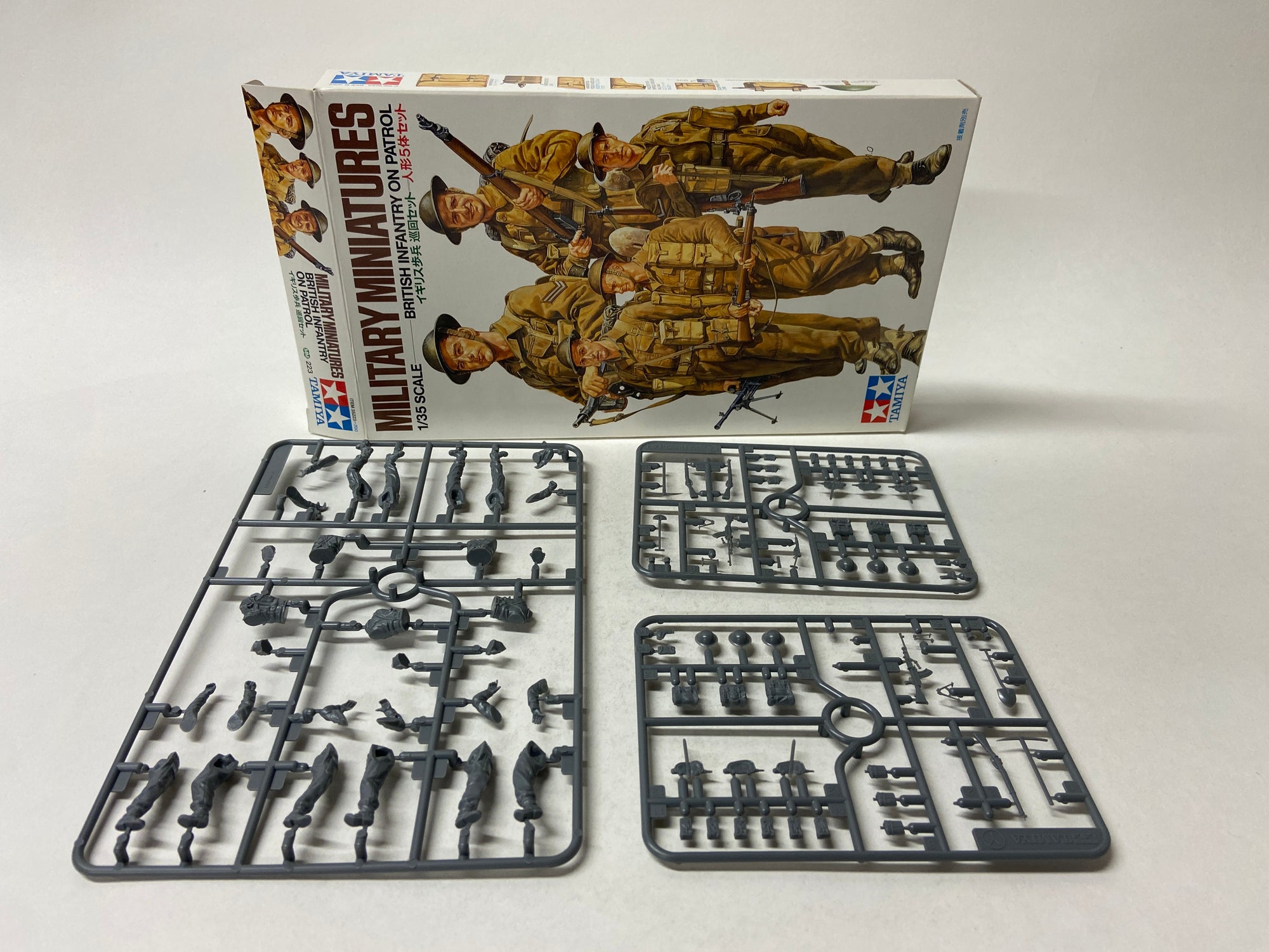 Military Miniatures British Infantry on Patrol