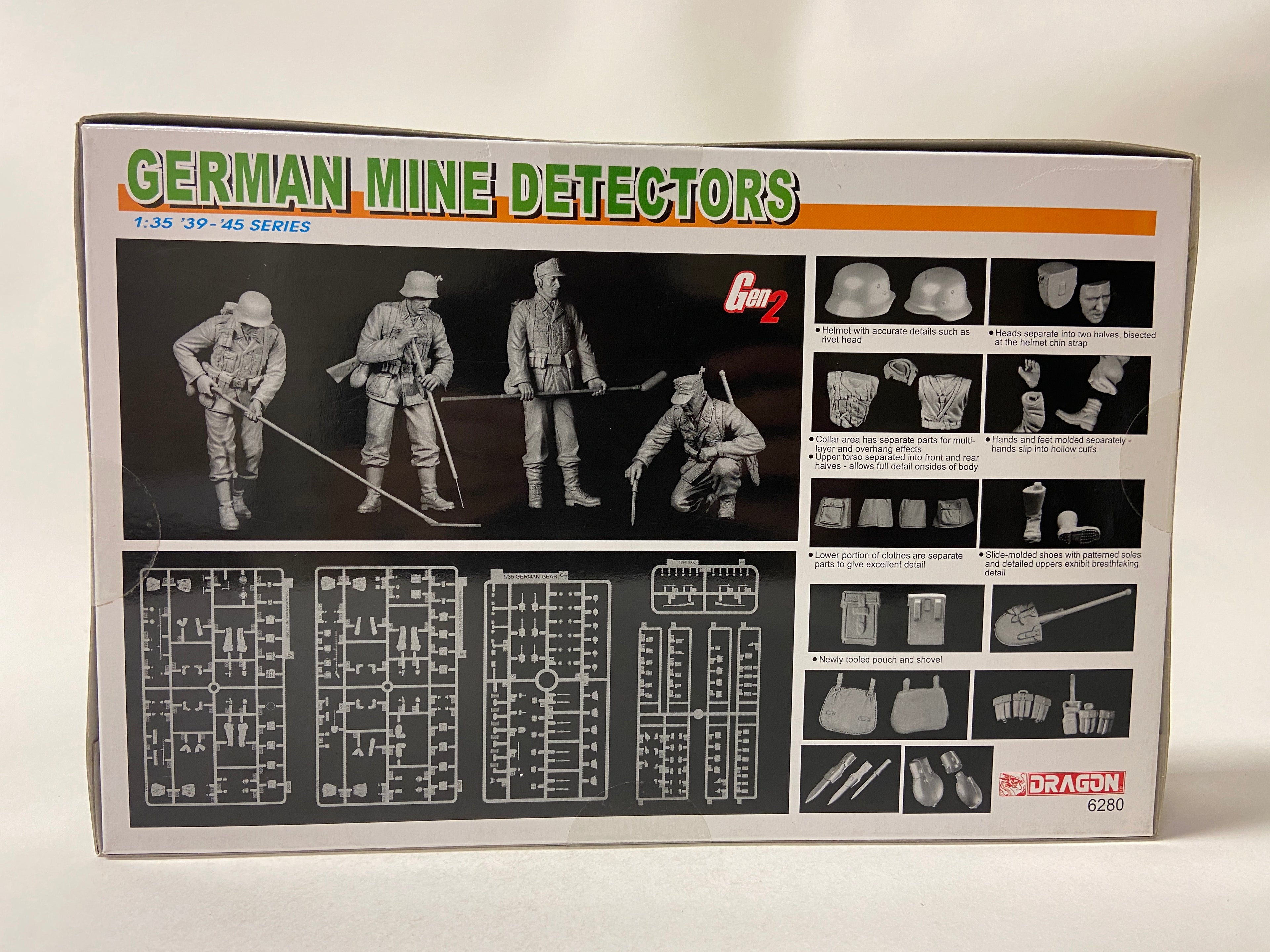 Dragon 1:35 German Mine Detectors 6280