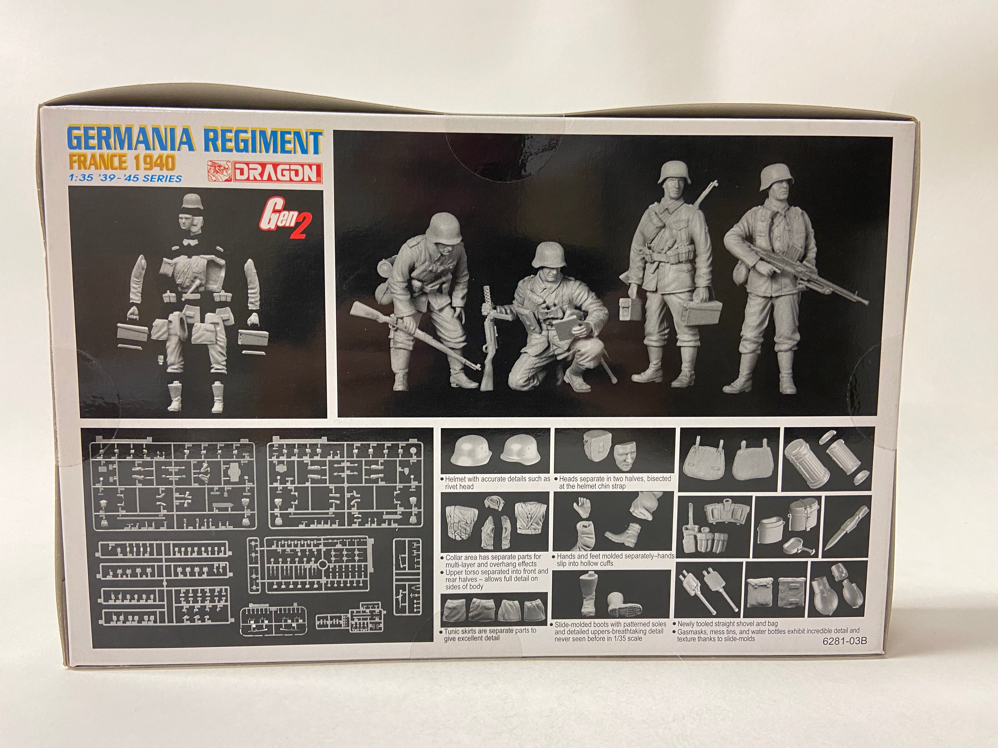 Dragon 1:35 Germania Regiment France 1940 6281