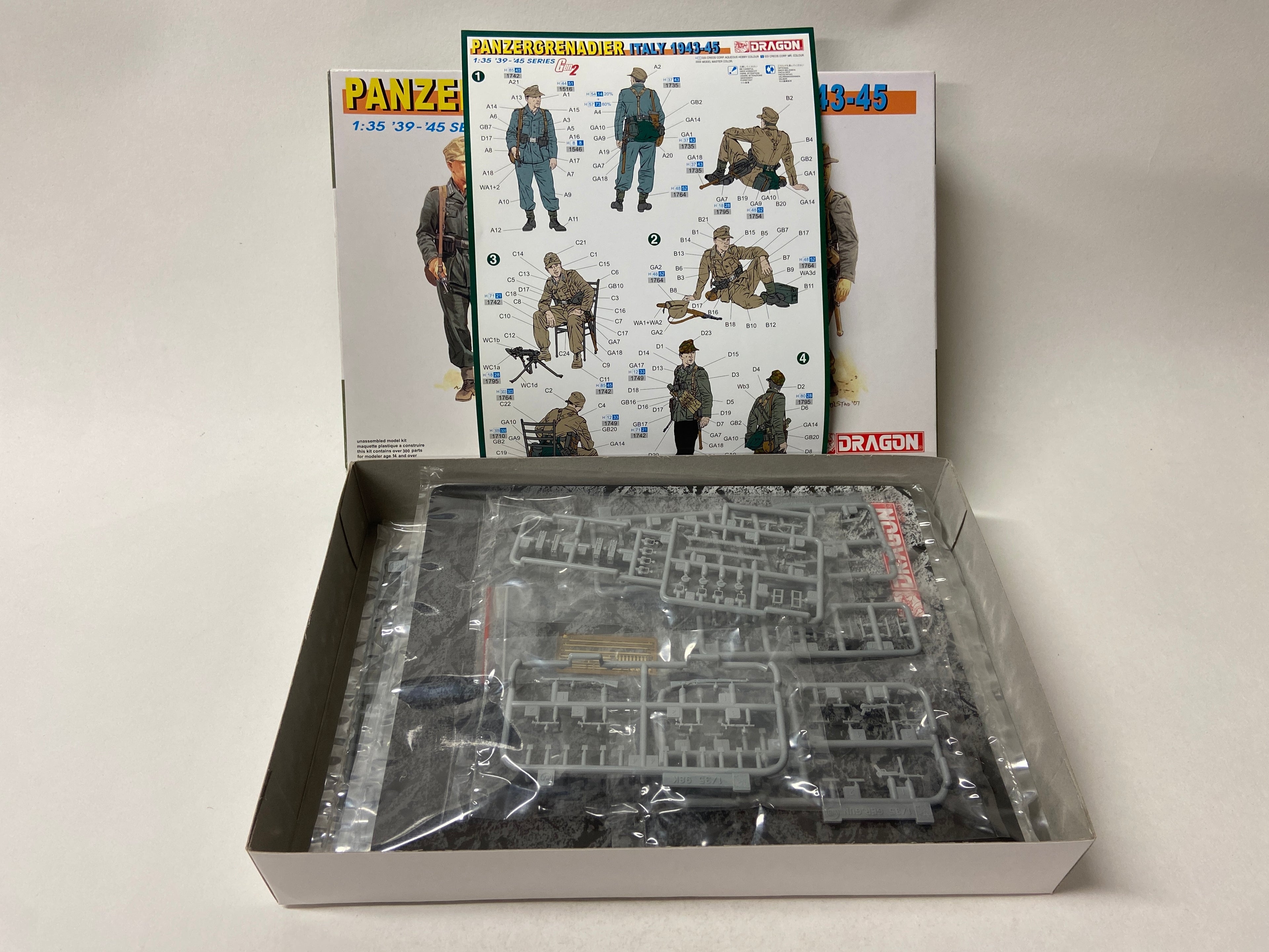Dragon 1:35 Panzergrenadier Italy 1943-45 6348