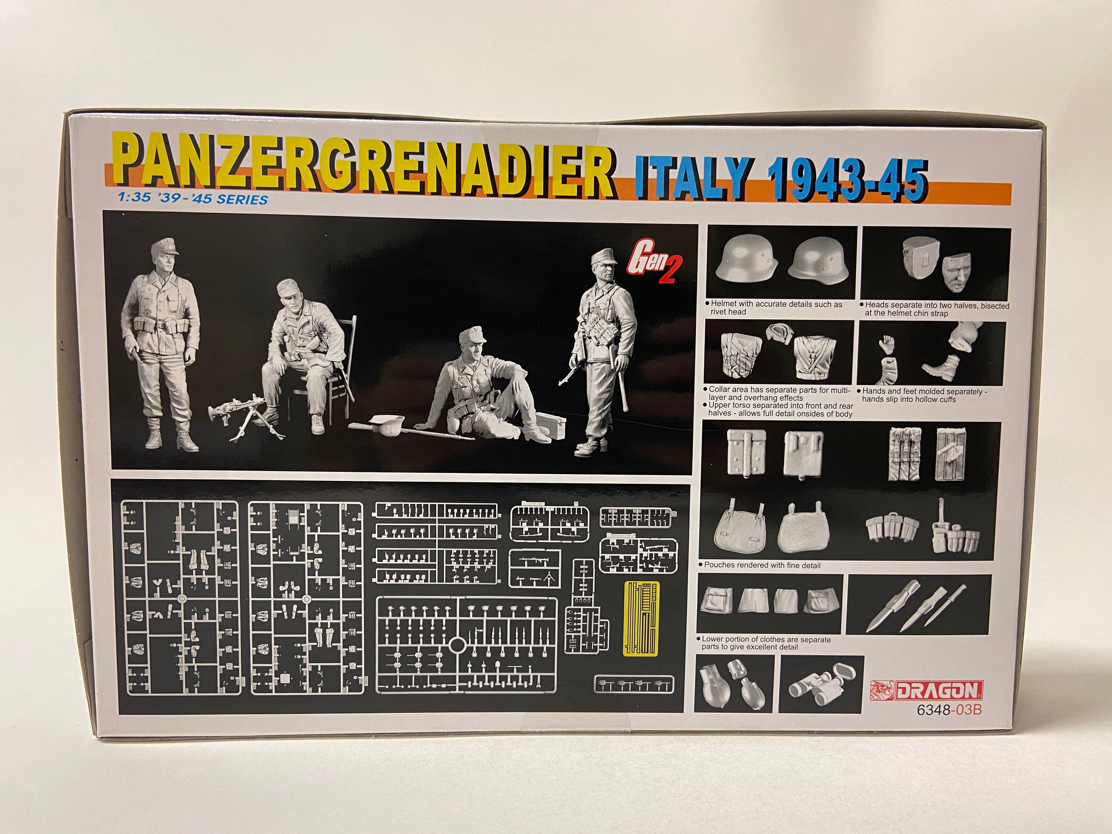 Dragon 1:35 Panzergrenadier Italy 1943-45 6348