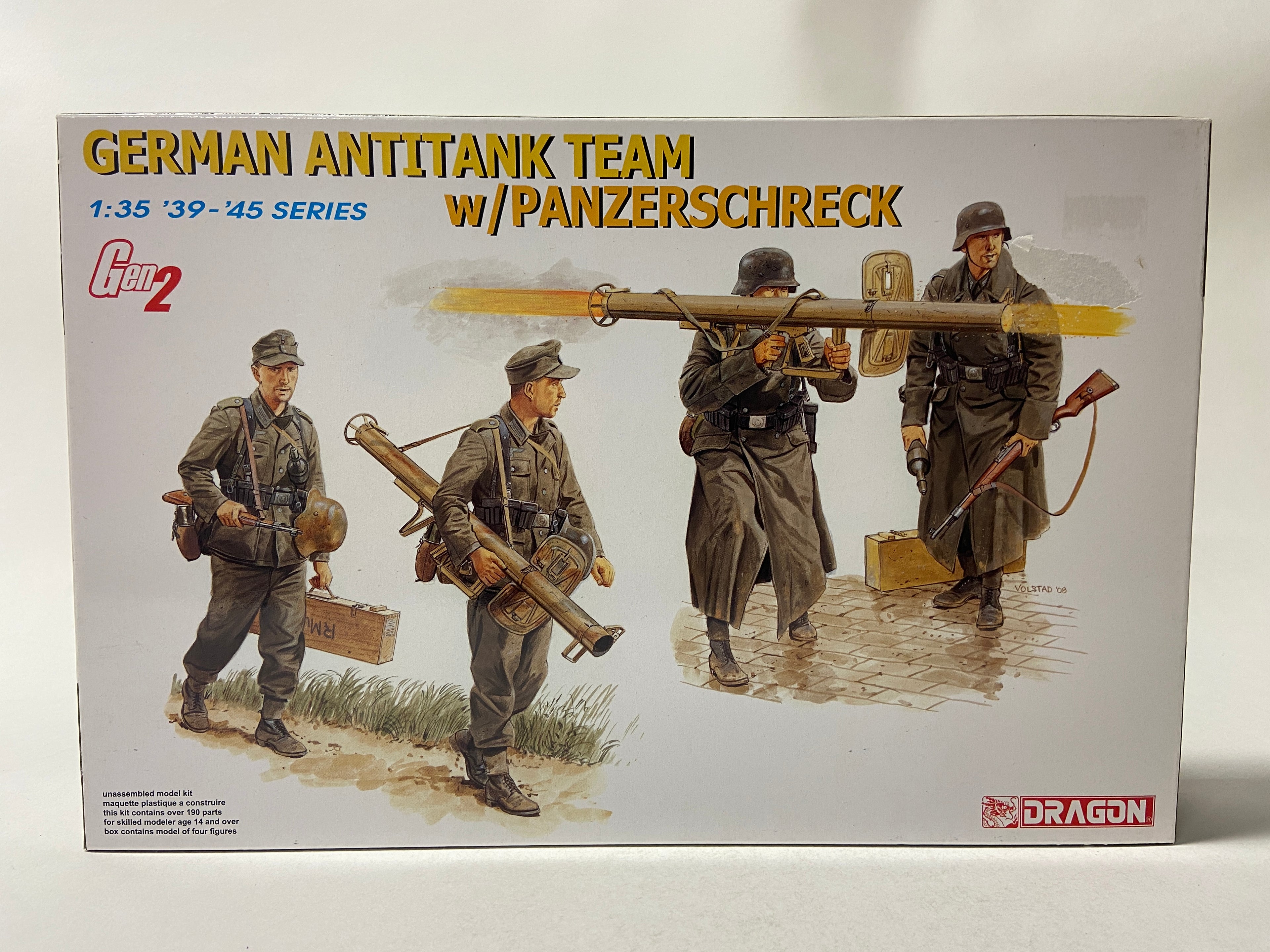 Dragon 1:35 German Antitank Team w/ Panzerschreck 6374