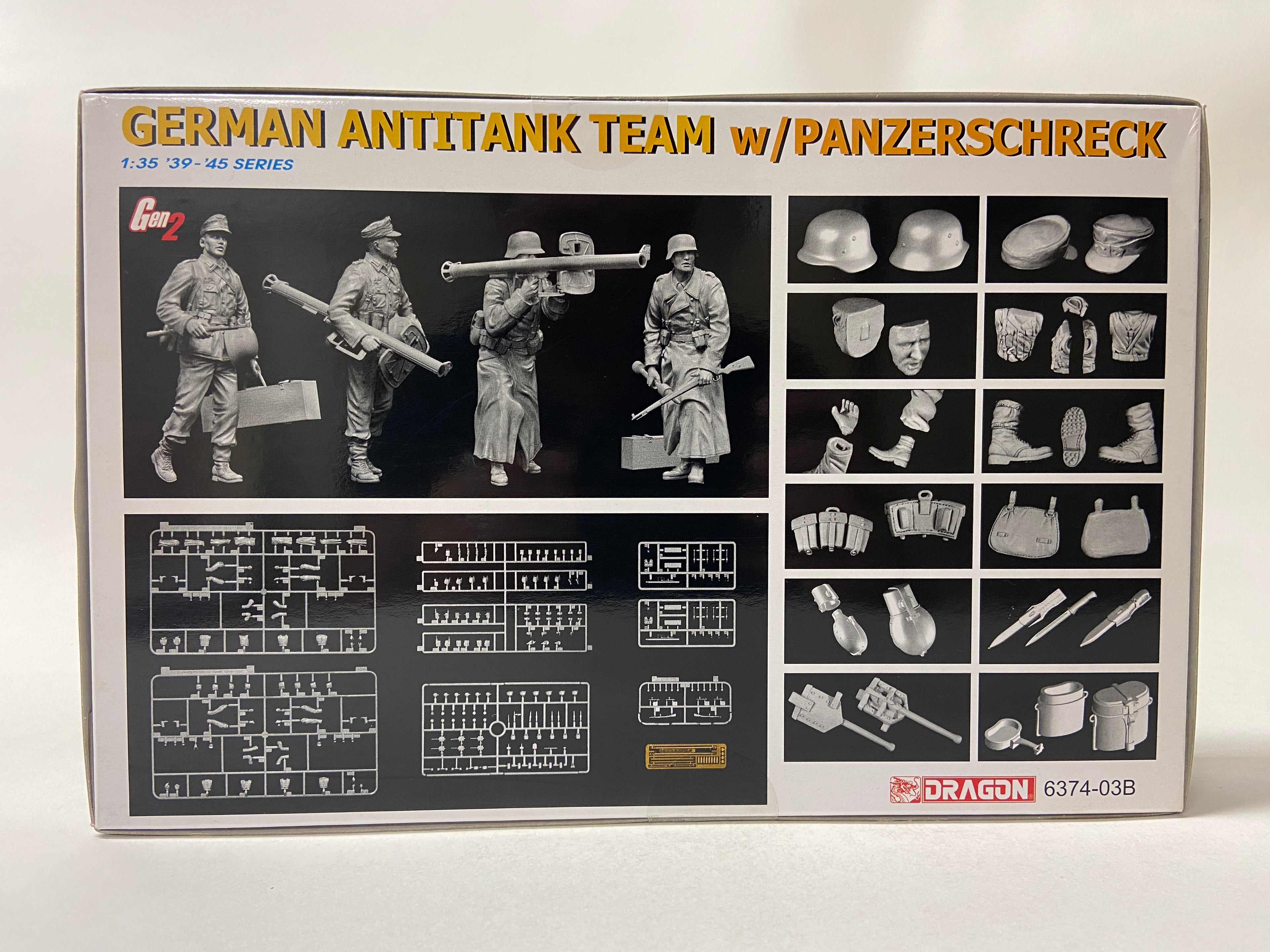 Dragon 1:35 German Antitank Team w/ Panzerschreck 6374