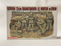 Dragon 1:35 2x German 12cm Granatwerfer 42 Mortar w/Crew (2 kits in doos) 6090
