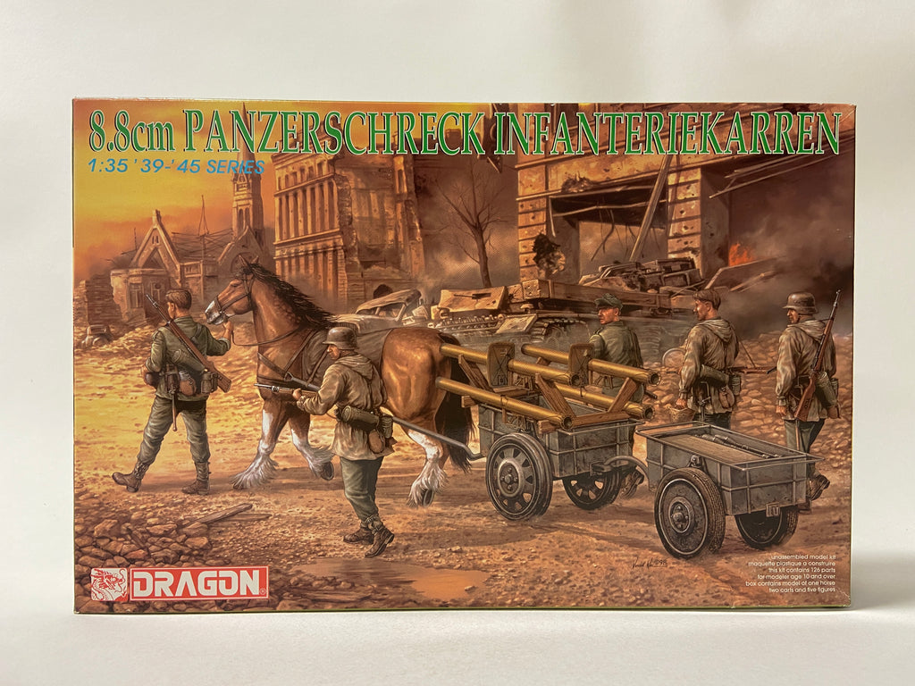 8.8cm Panzerschreck Infanteriekarren (incl. deel tweede kit)