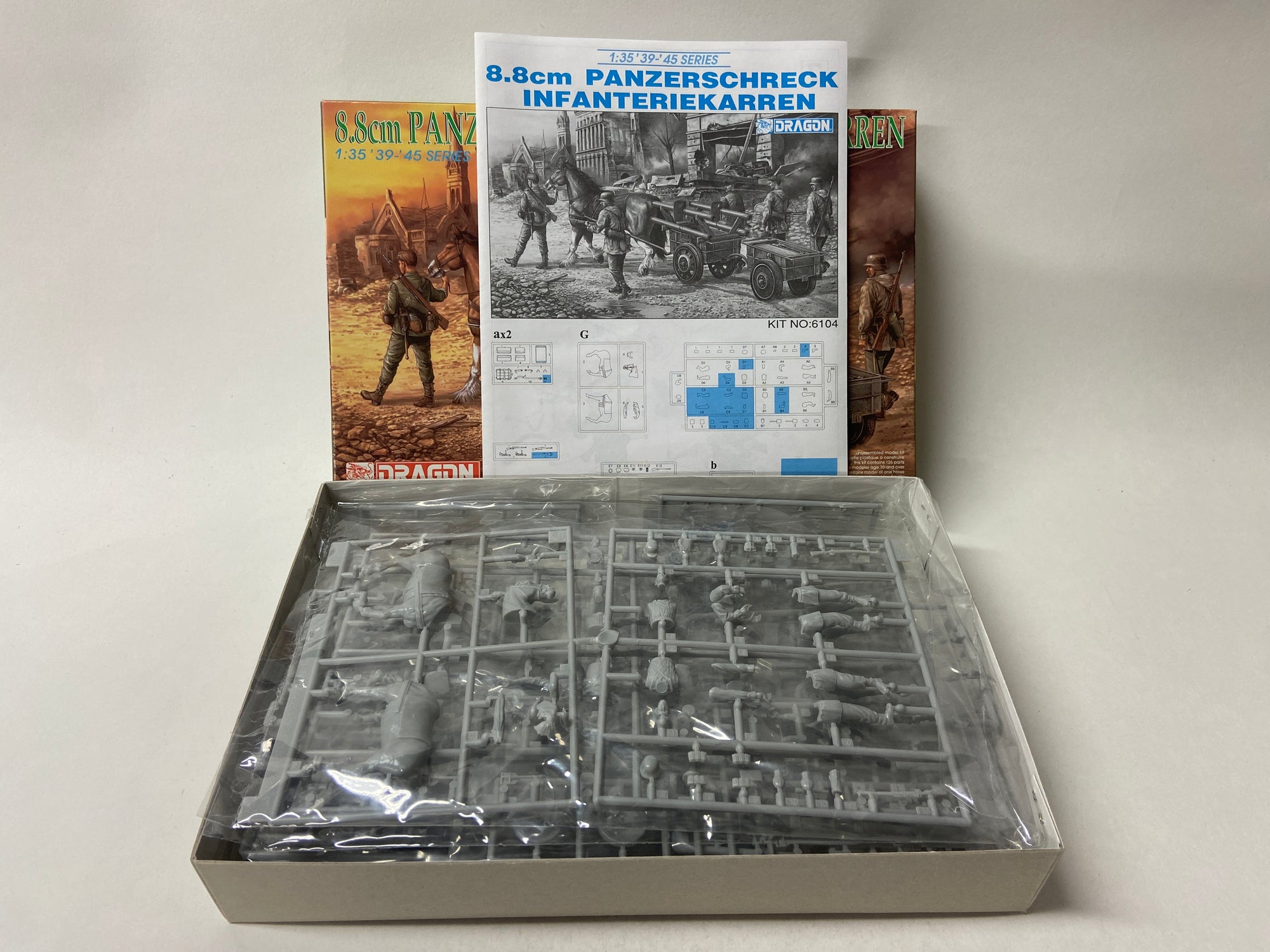 8.8cm Panzerschreck Infanteriekarren (incl. deel tweede kit)