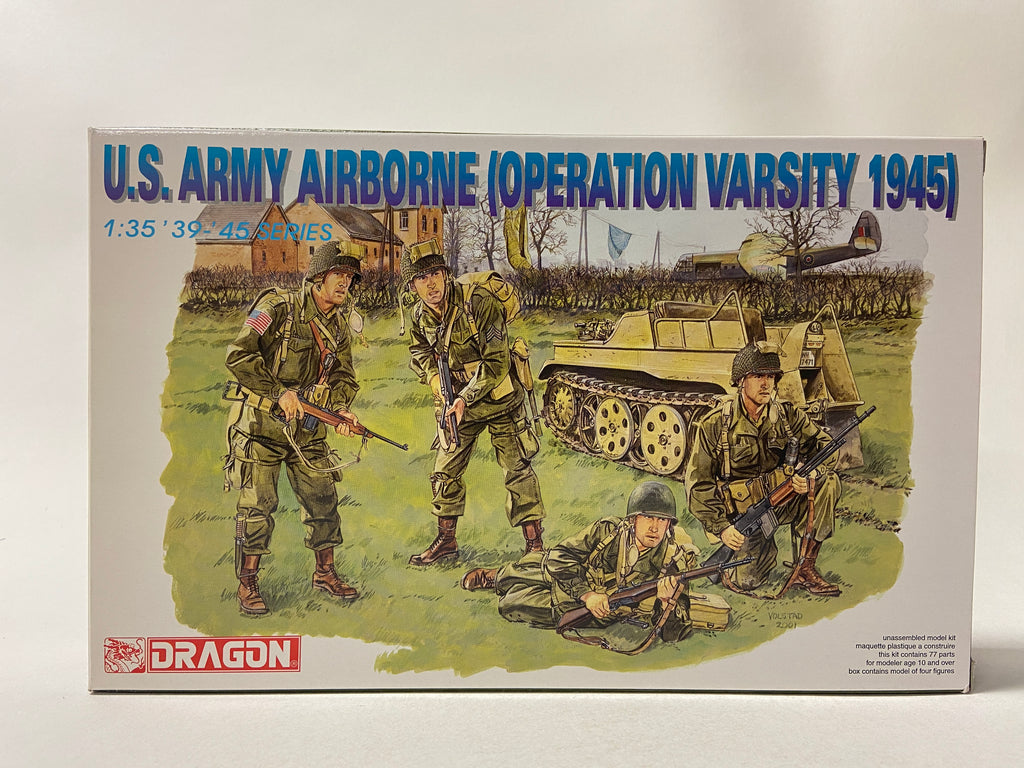 2x U.S. Army Airborne (Operation Varsity 1945) (2 kits in doos)