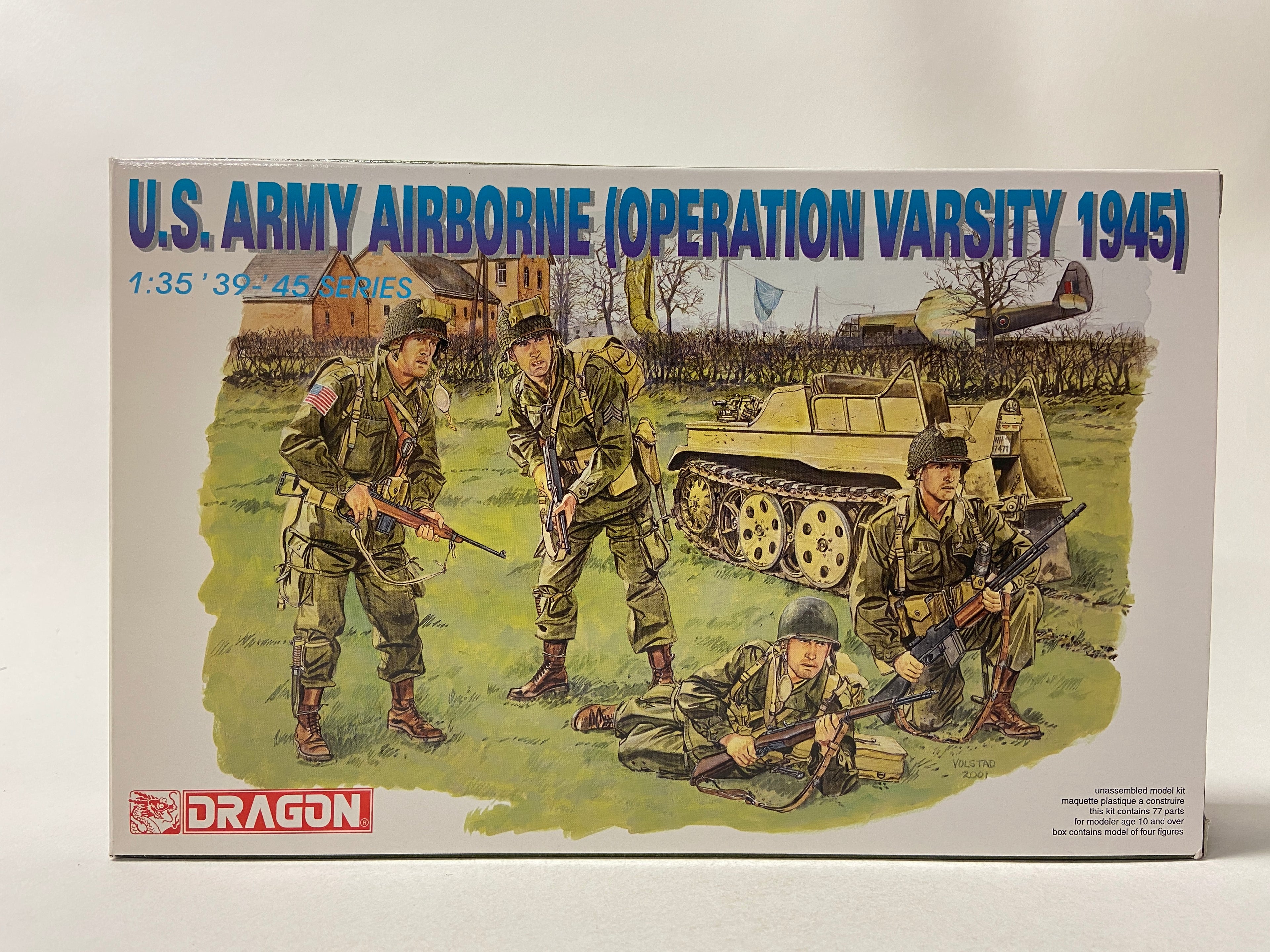 Dragon 1:35 2x U.S. Army Airborne (Operation Varsity 1945) (2 kits in doos) 6148