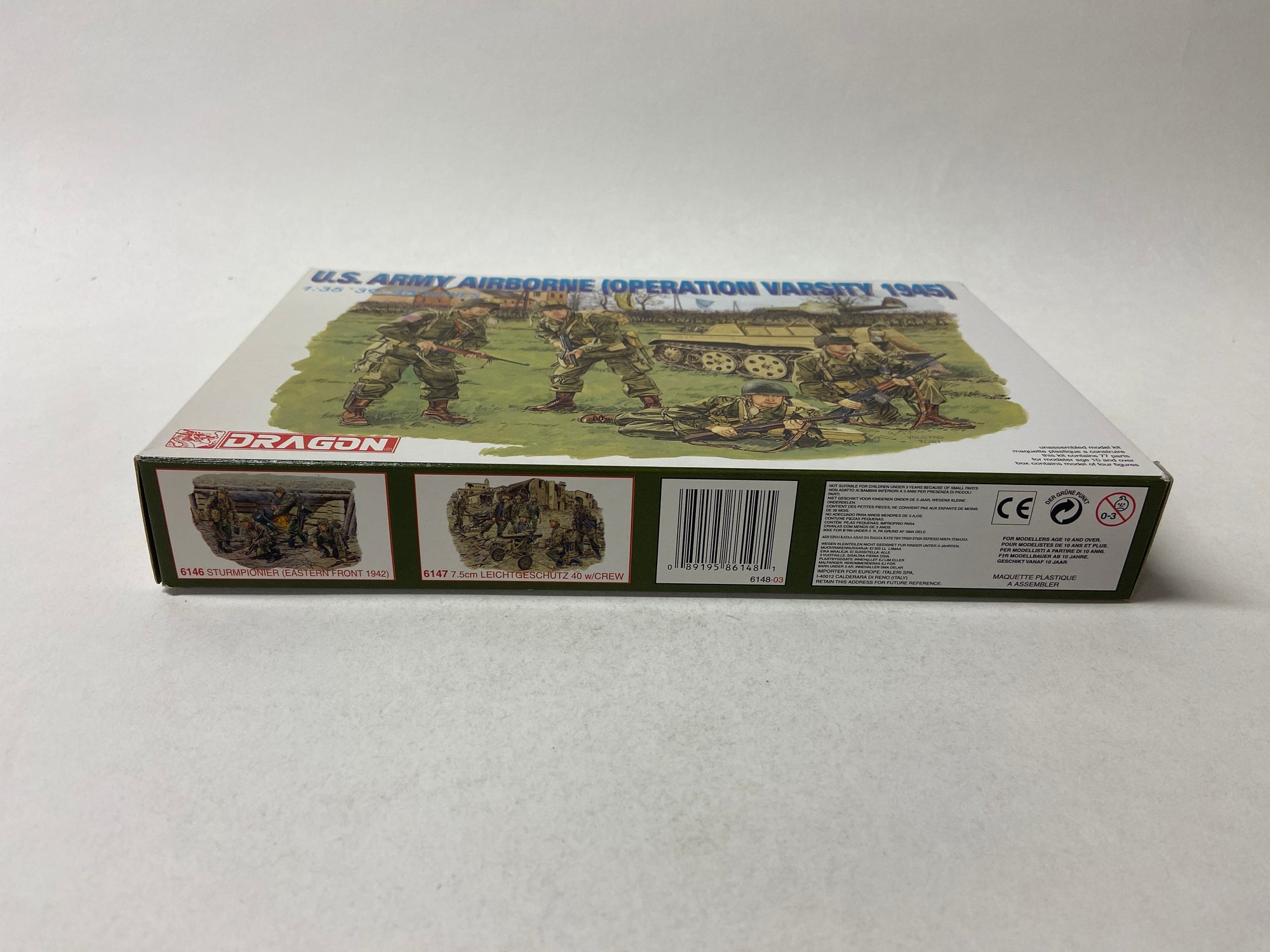 2x U.S. Army Airborne (Operation Varsity 1945) (2 kits in doos)