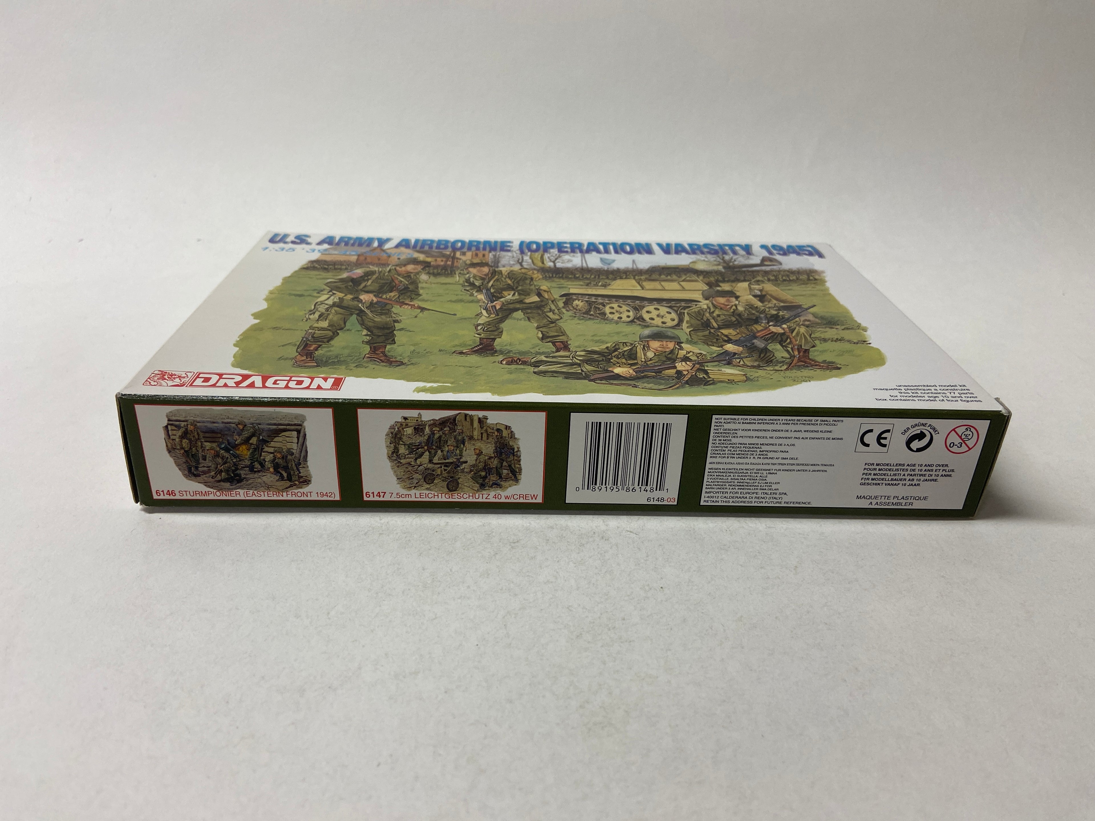 Dragon 1:35 2x U.S. Army Airborne (Operation Varsity 1945) (2 kits in doos) 6148