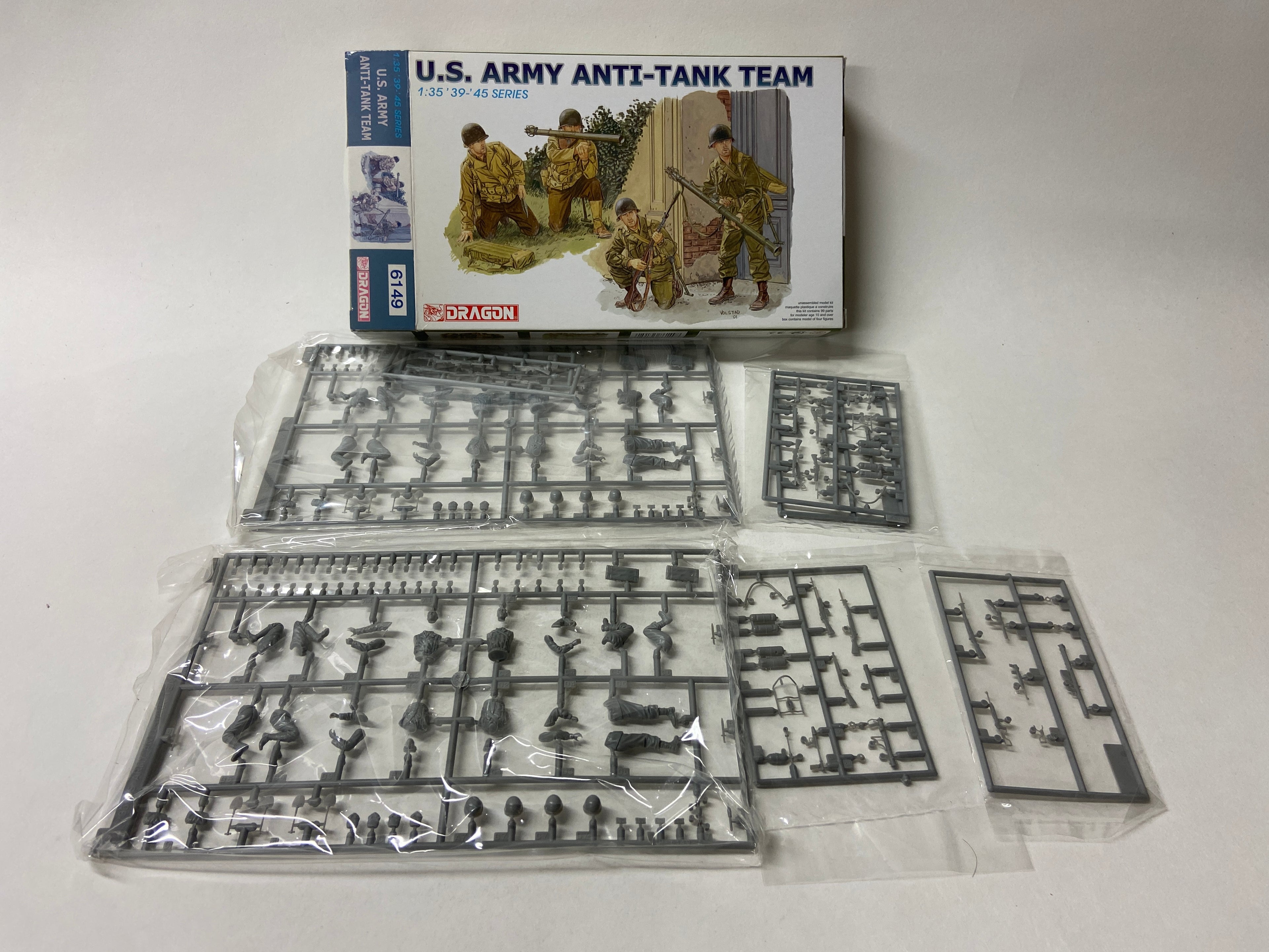 Dragon 1:35 2x U.S. Army Anti-Tank Team (2 kits in doos) 6149