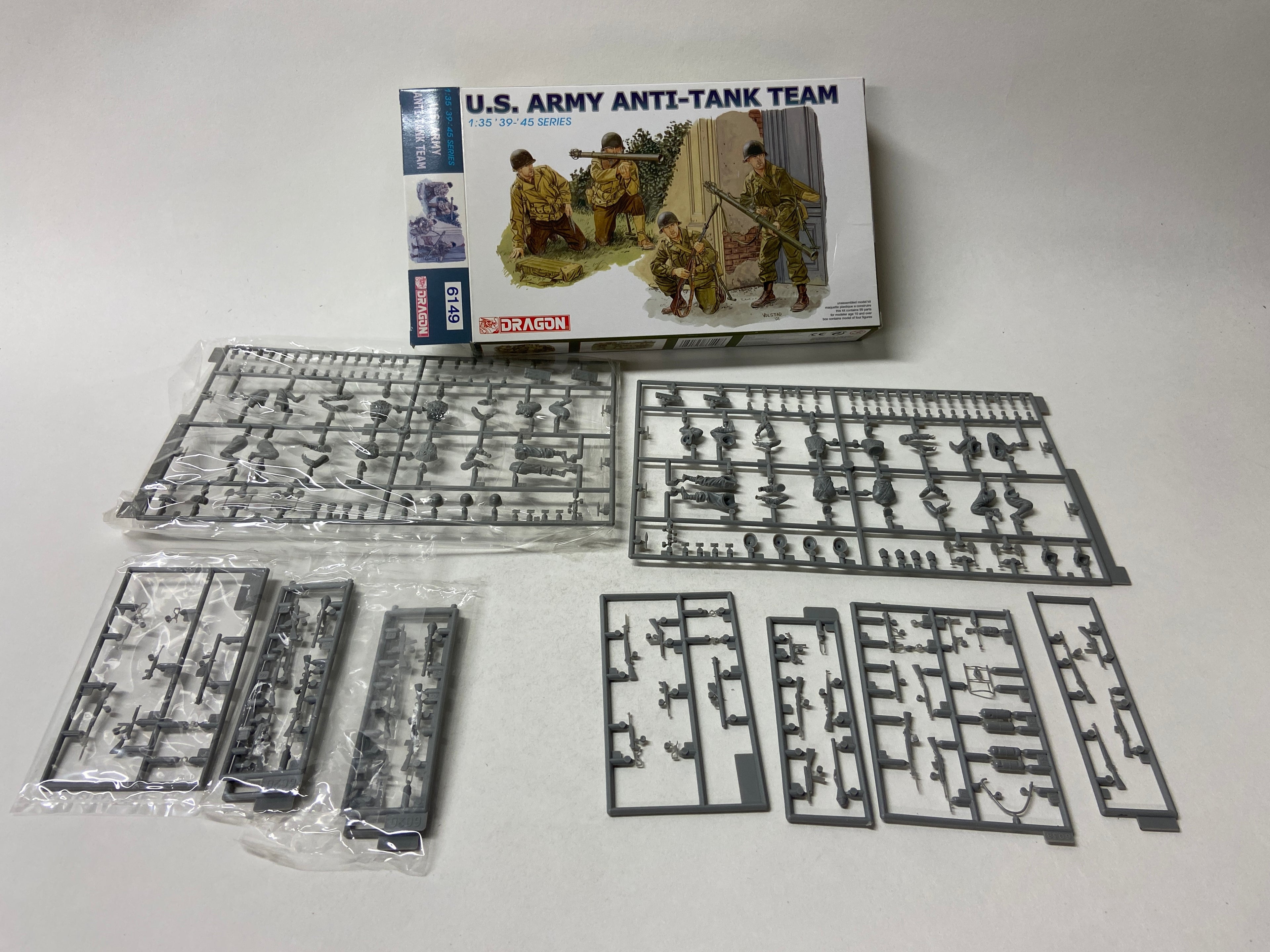 Dragon 1:35 2x U.S. Army Anti-Tank Team (2 kits in doos) 6149