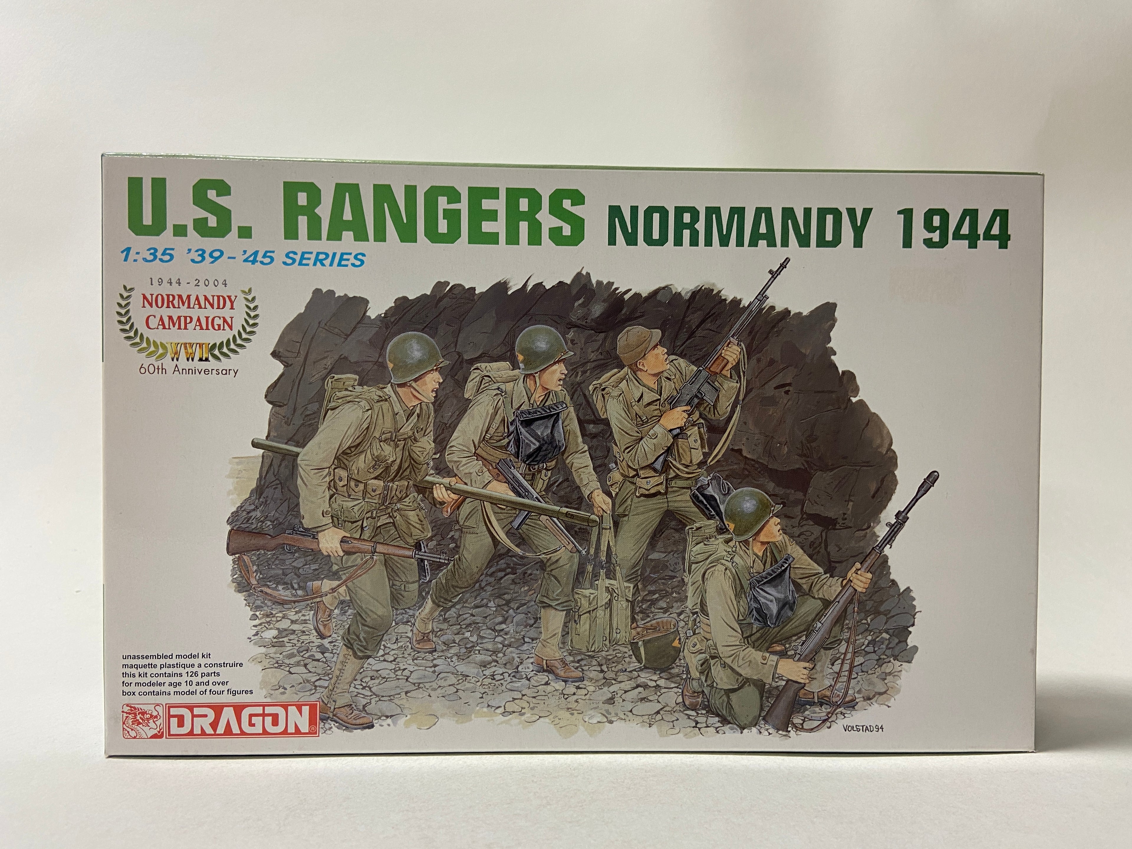 Dragon 1:35 U.S. Rangers Normandy 1944 6235
